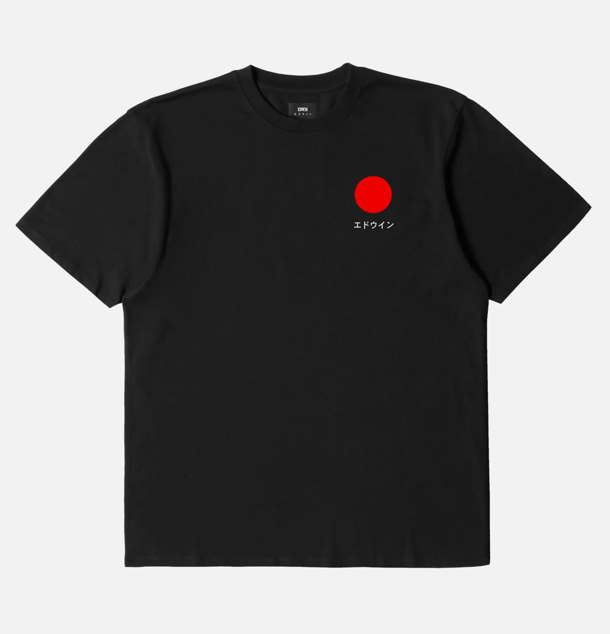 EDWIN T-Shirts<Japanese Sun T-Shirt Black