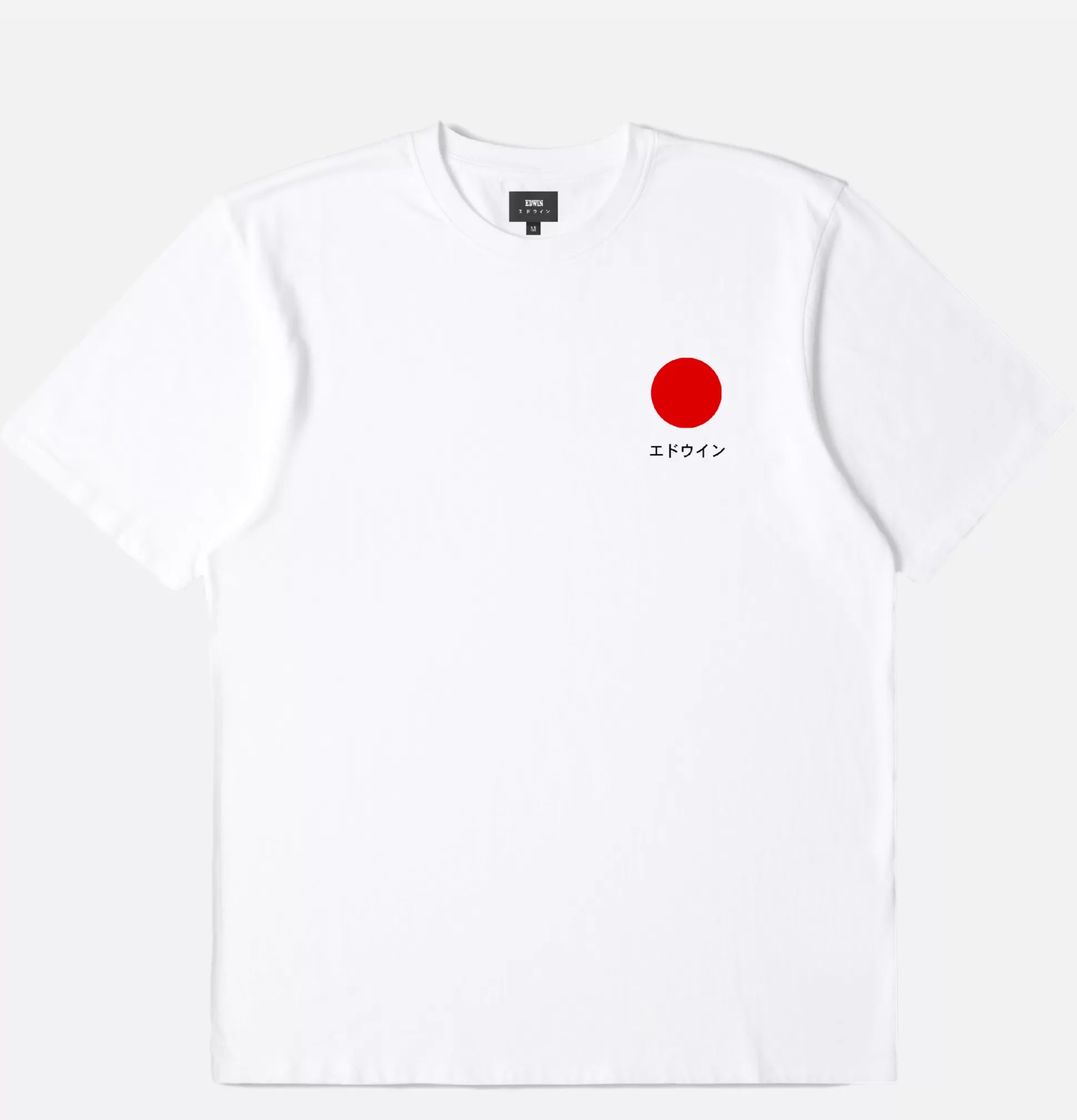 EDWIN T-Shirts<Japanese Sun White T-Shirt