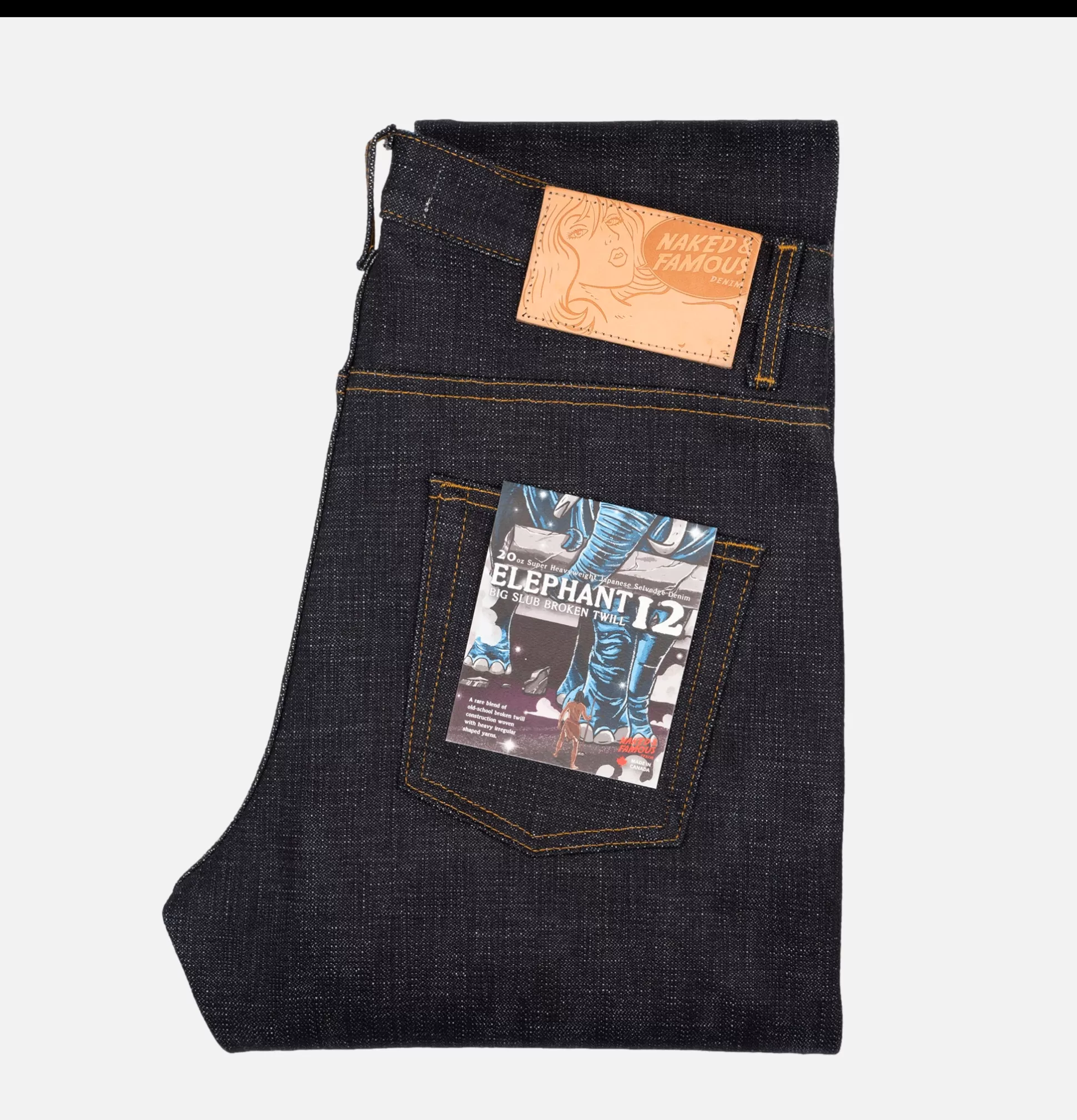 NAKED & FAMOUS Jeans<Jean Easy Guy Elephant 12