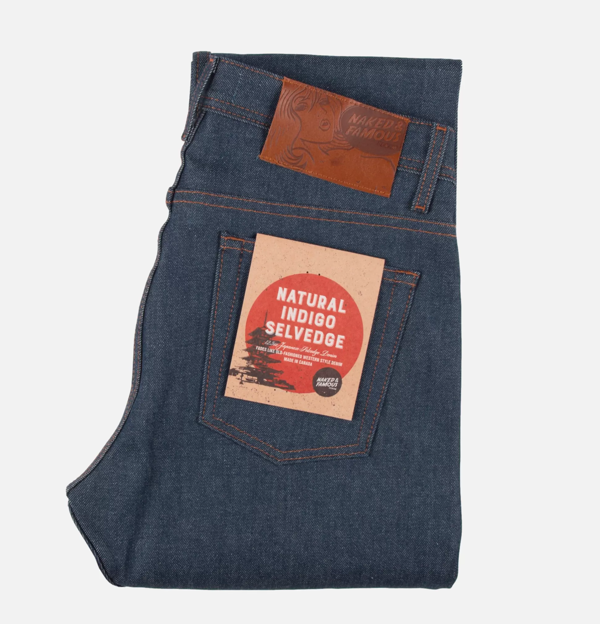 NAKED & FAMOUS Jeans<Jean Weird Guy Indigo Natural