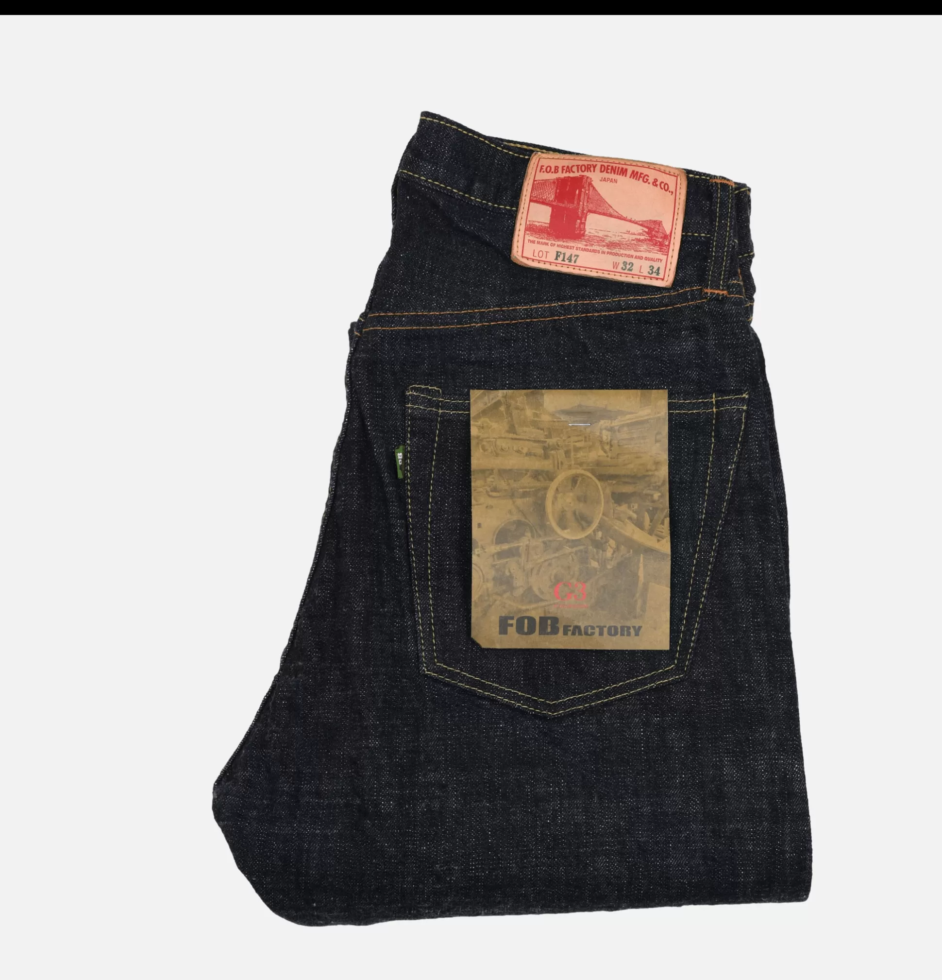 FOB FACTORY Jeans<Jeans F147 One Washed