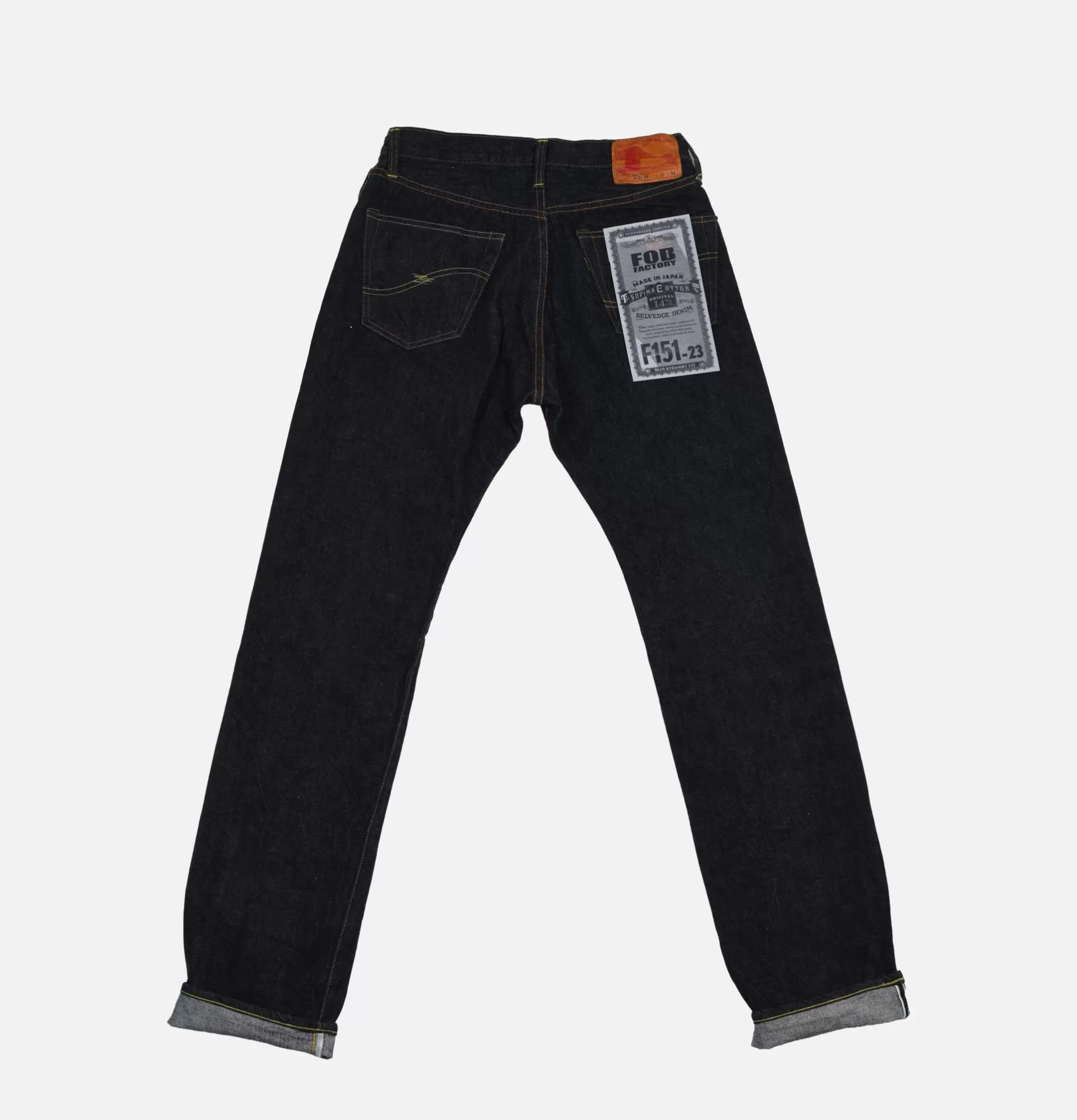 FOB FACTORY Jeans<Jeans F151 One Wash