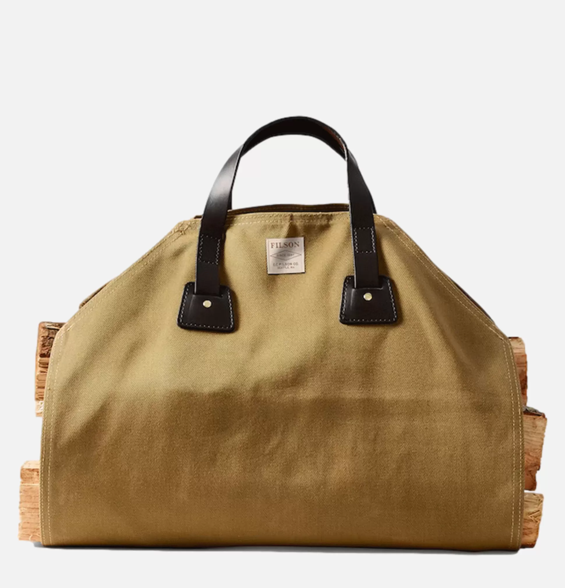 FILSON Other Bags<Log Carrier Rugged Twill Tan