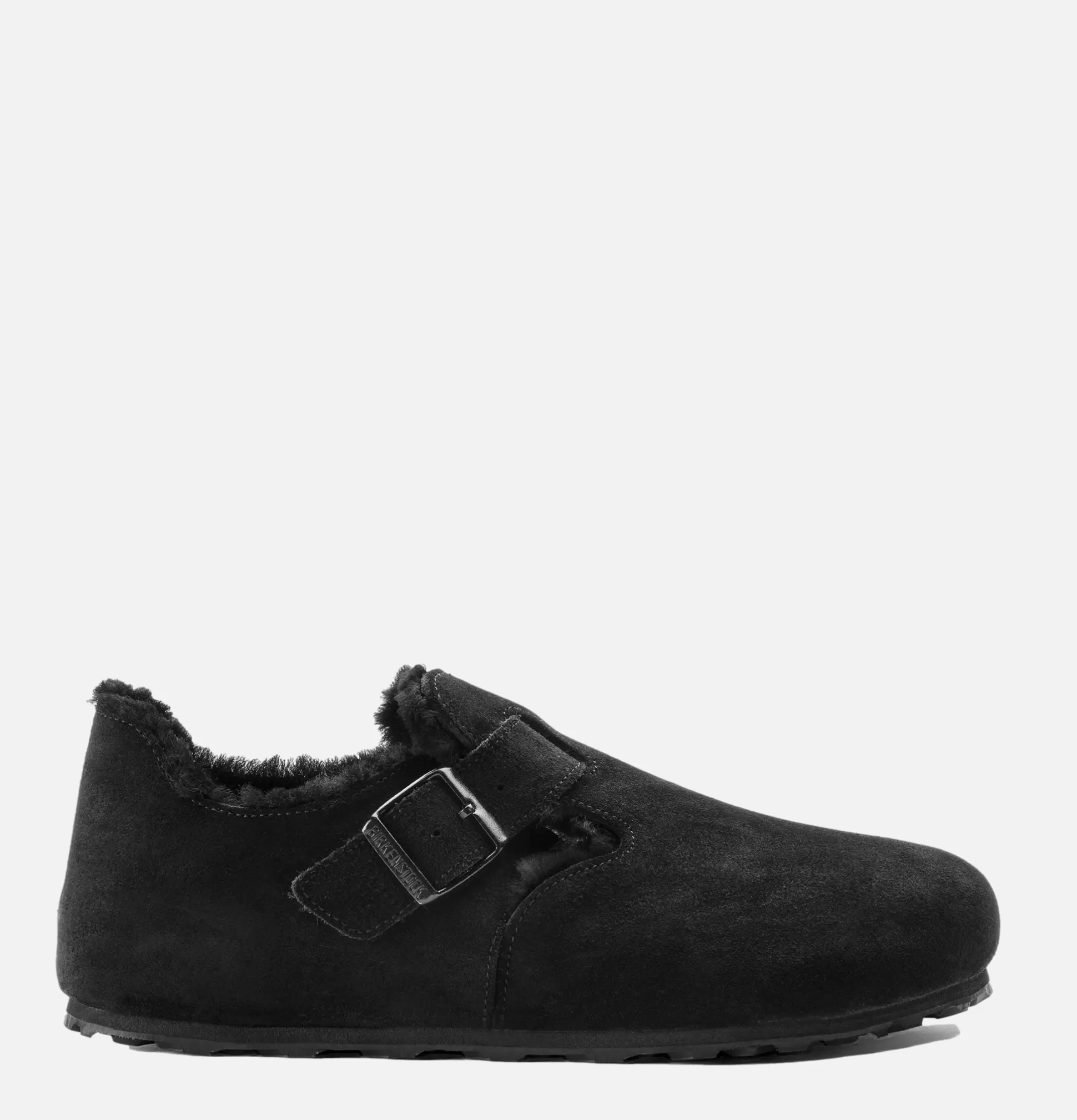 BIRKENSTOCK Sandals<London Shearling Black