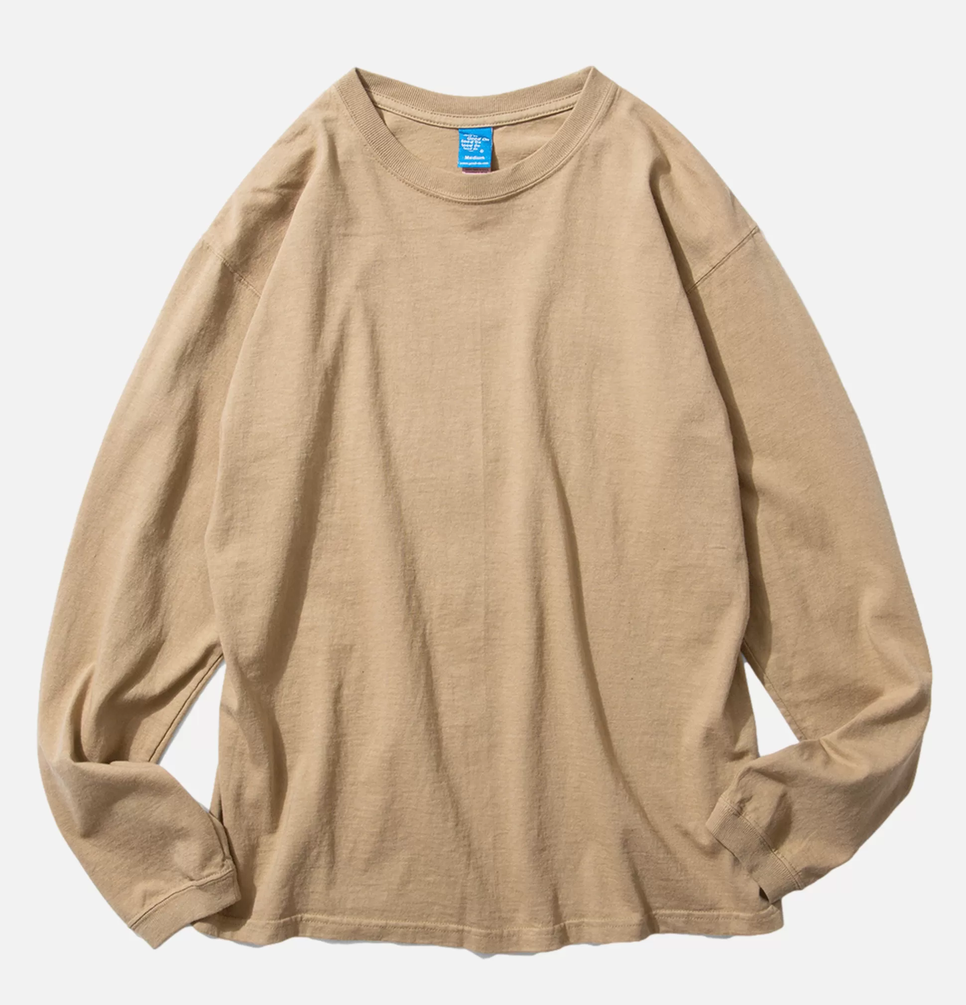 GOOD ON T-Shirts<Long Sleeve Crew Tee Coyote