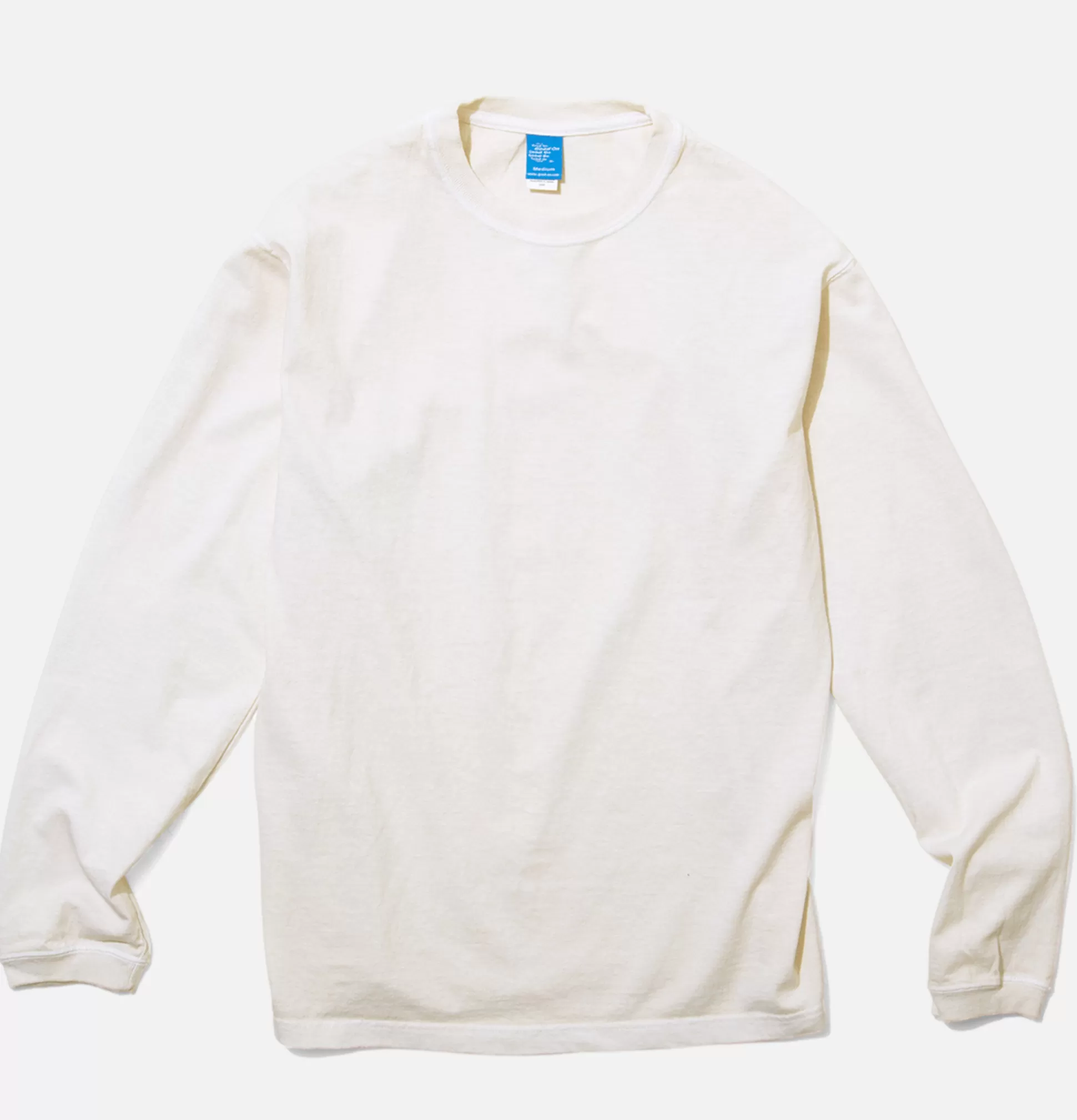 GOOD ON T-Shirts<Long Sleeve Crew Tee Natural