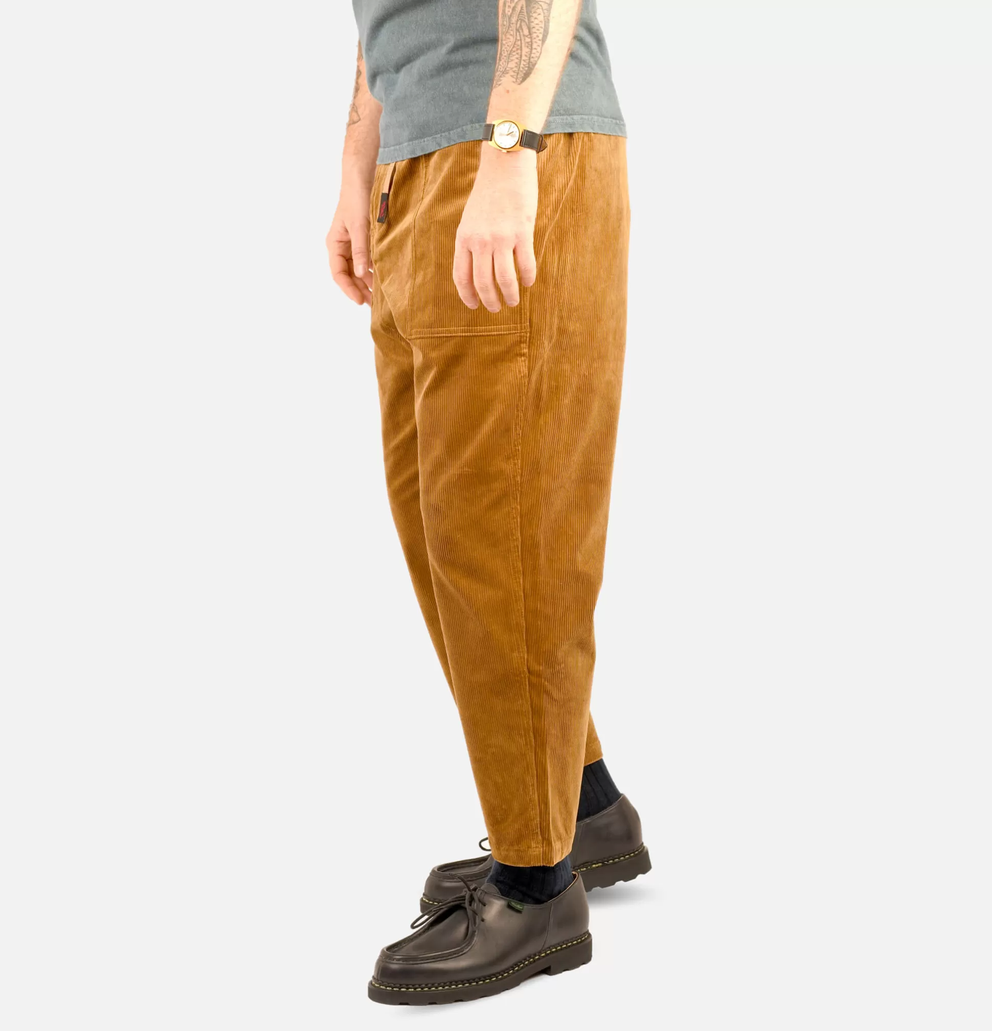 GRAMICCI Trousers<Loose Tapered Pant Cord Mocha