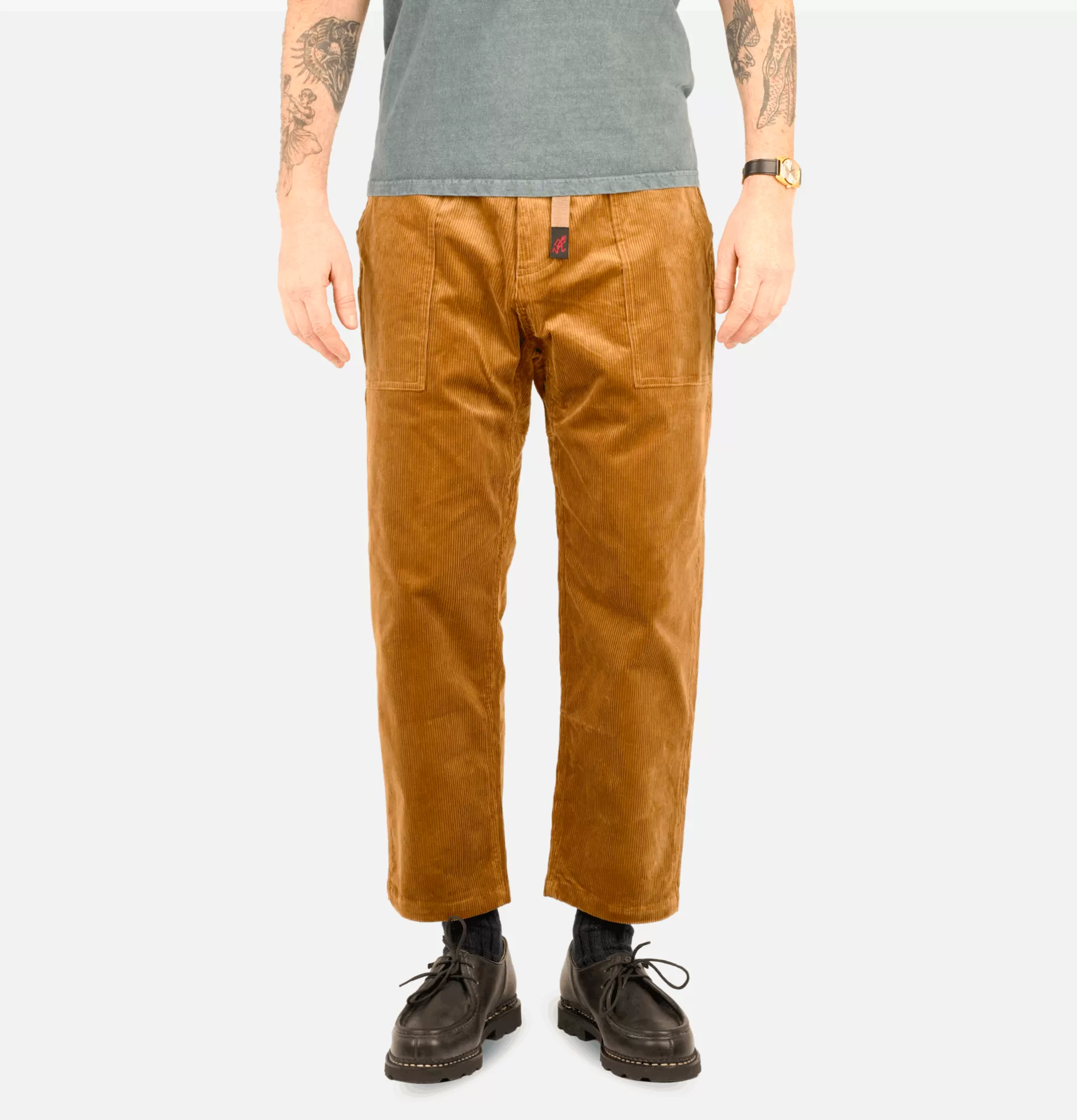 GRAMICCI Trousers<Loose Tapered Pant Cord Mocha