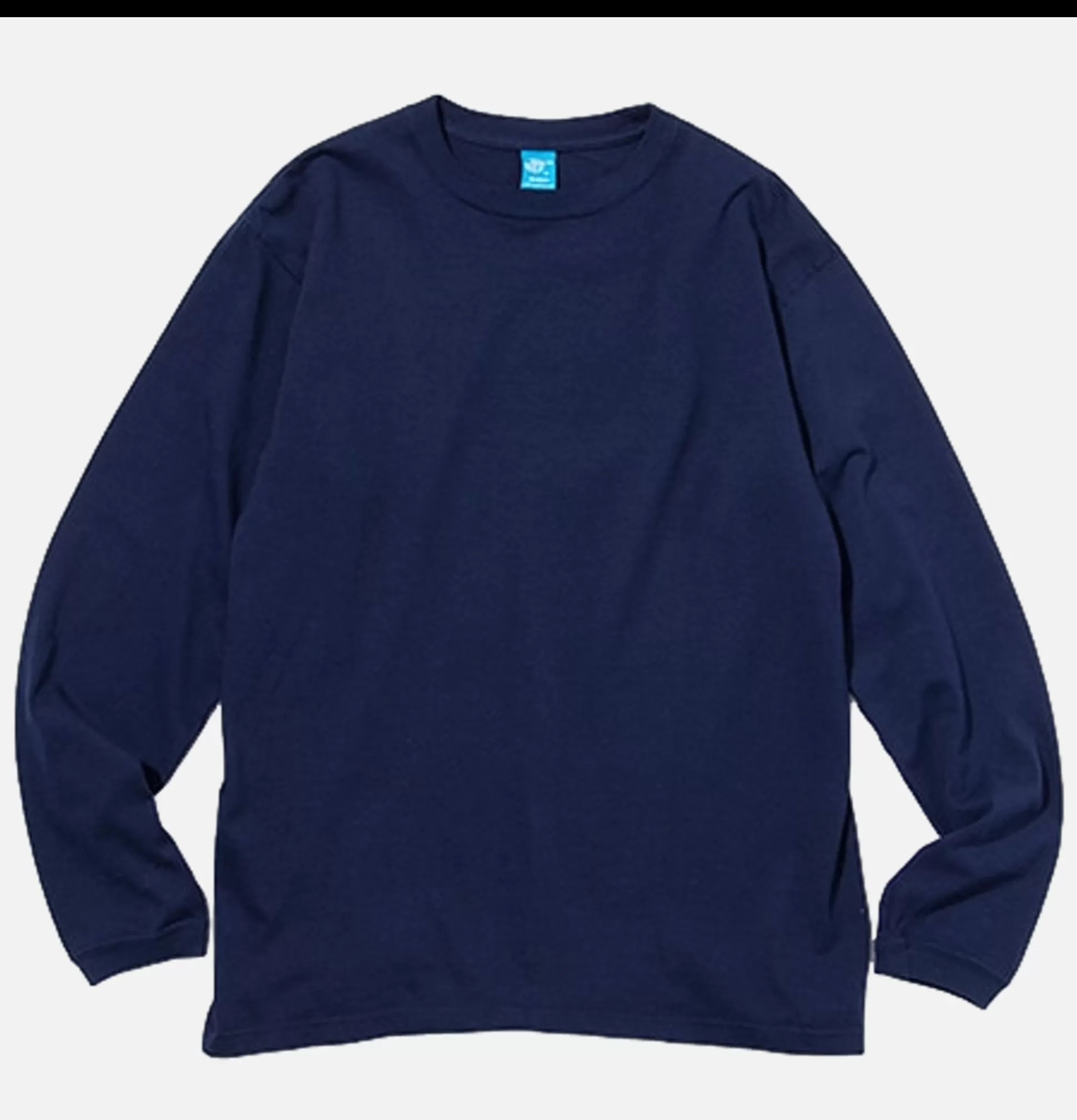 GOOD ON T-Shirts<Ls Crew Tee Np Navy