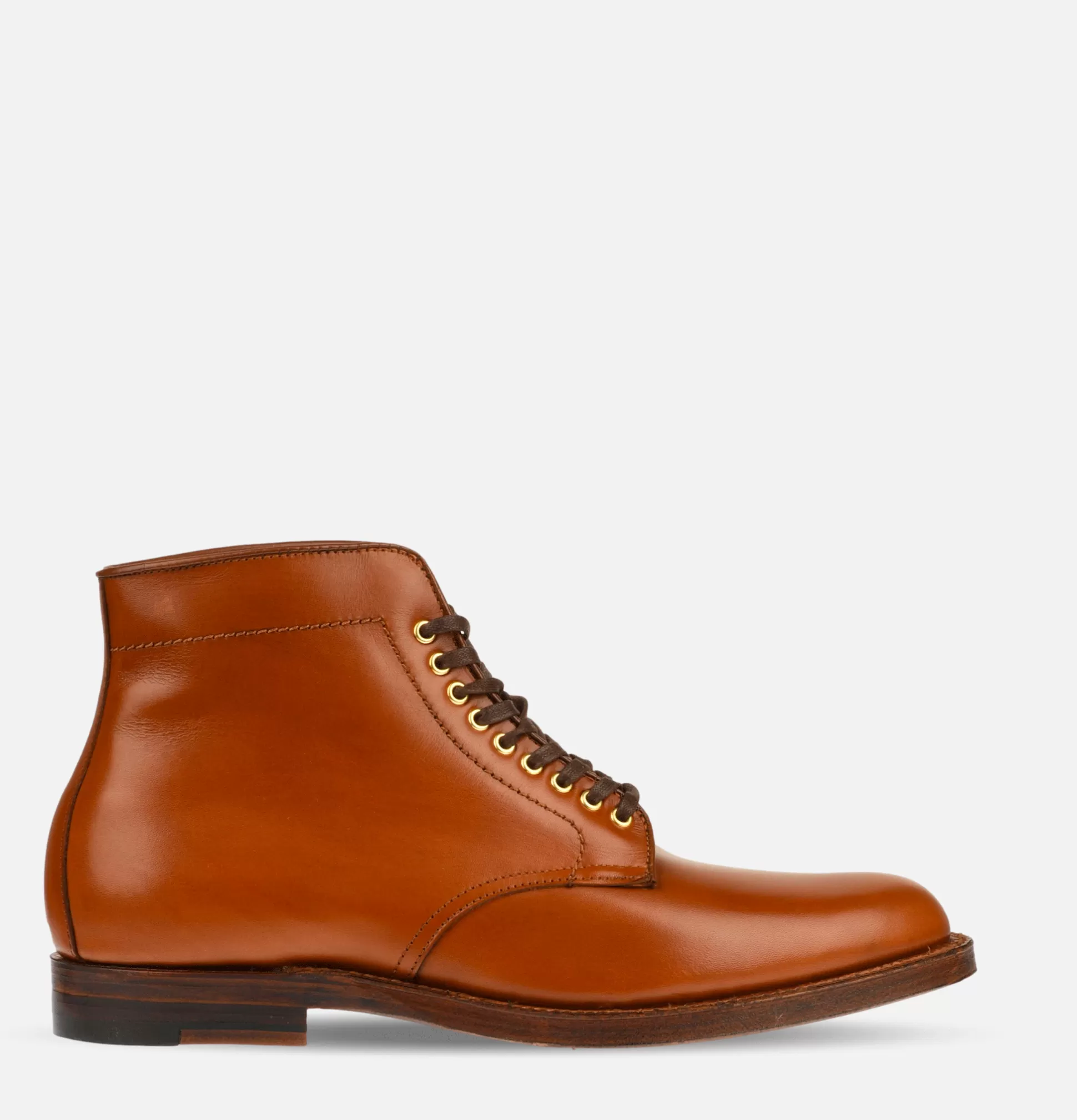 ALDEN SHOE CO Shoes<M1811 - Plain Toe Blucher Tan