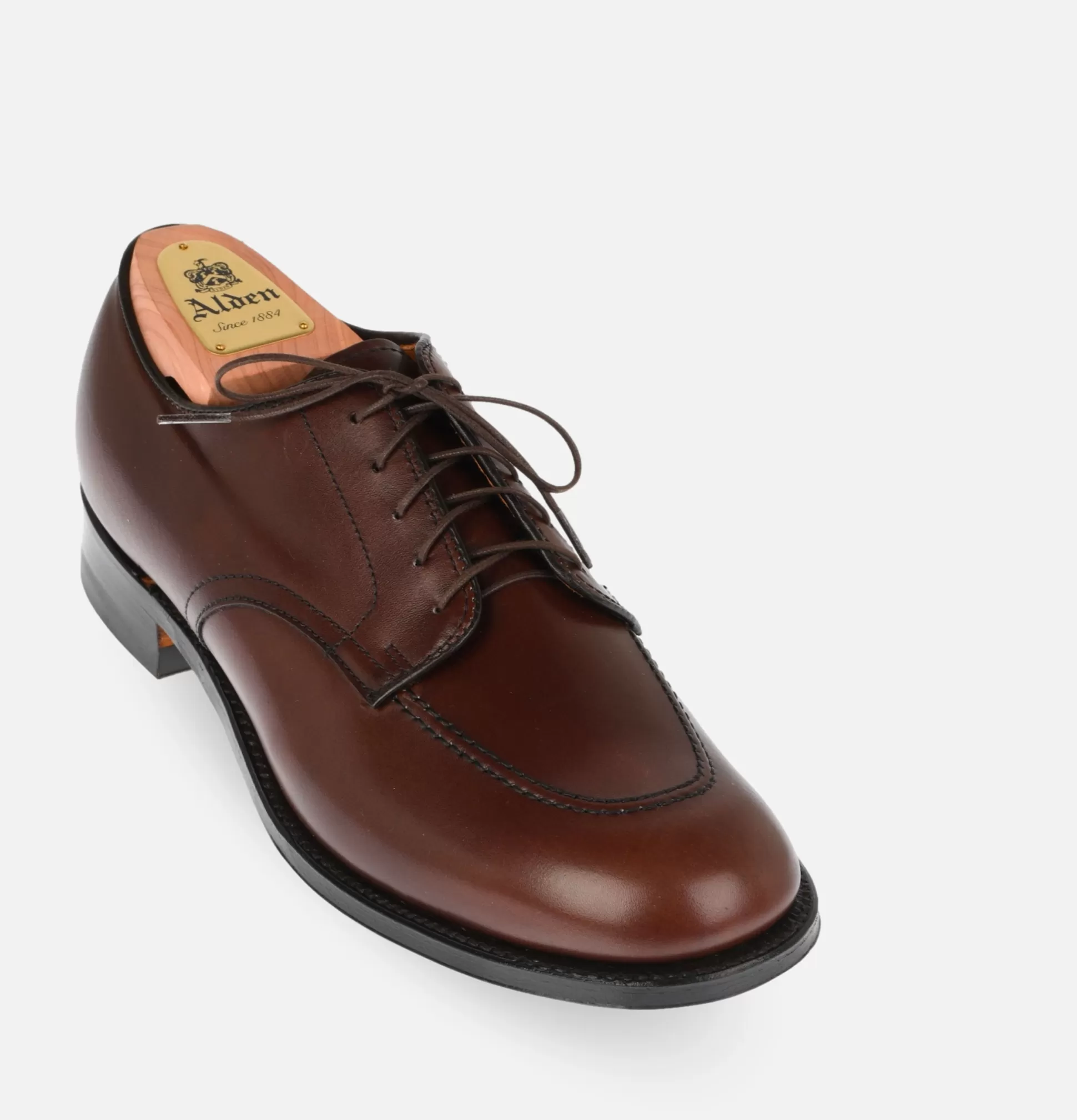 ALDEN SHOE CO Shoes<M2608 - U-Tip Shoes Brown Vegano