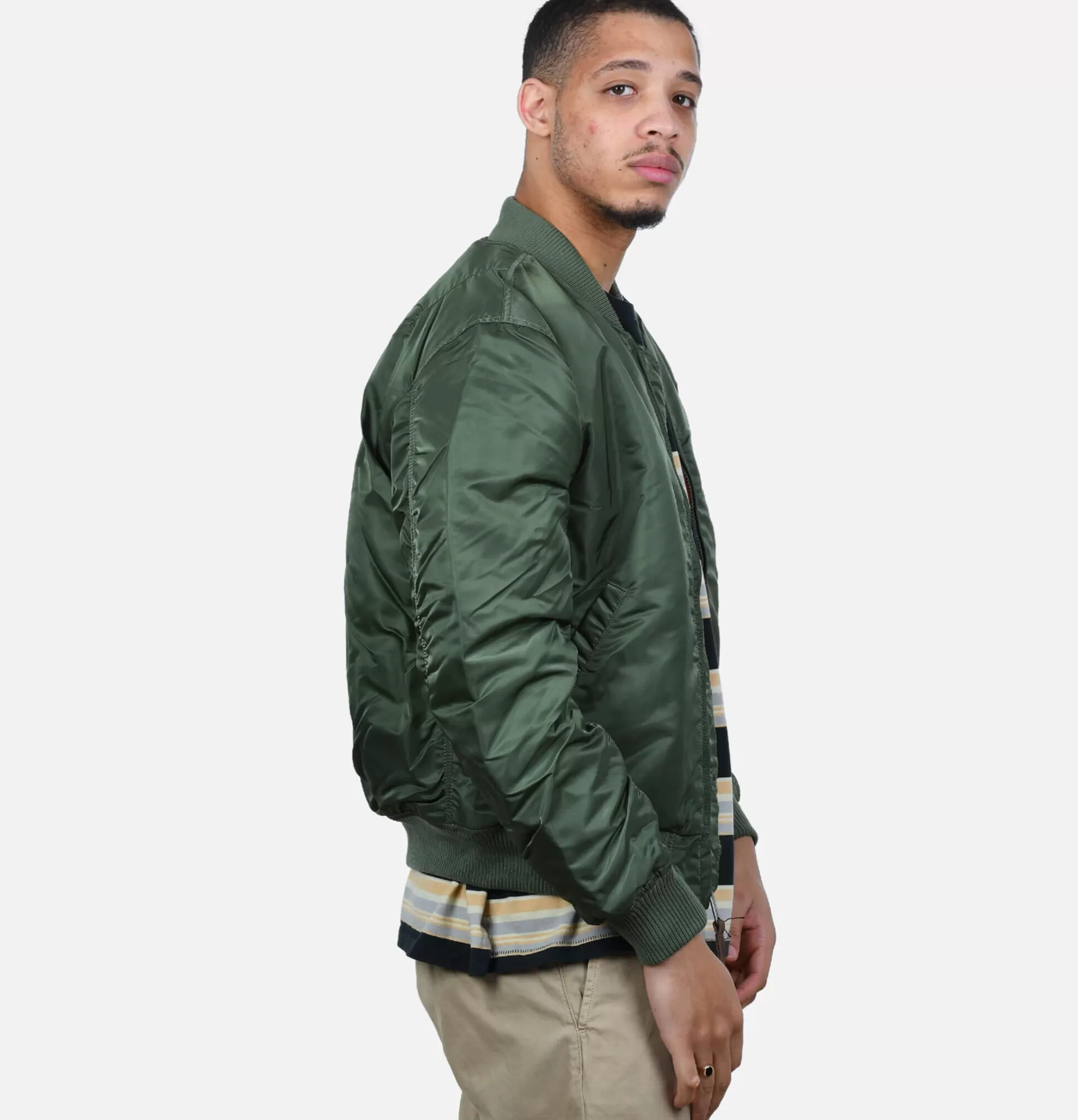 ALPHA INDUSTRIES Coats & Jackets<Ma-1 Bomber Sage Green