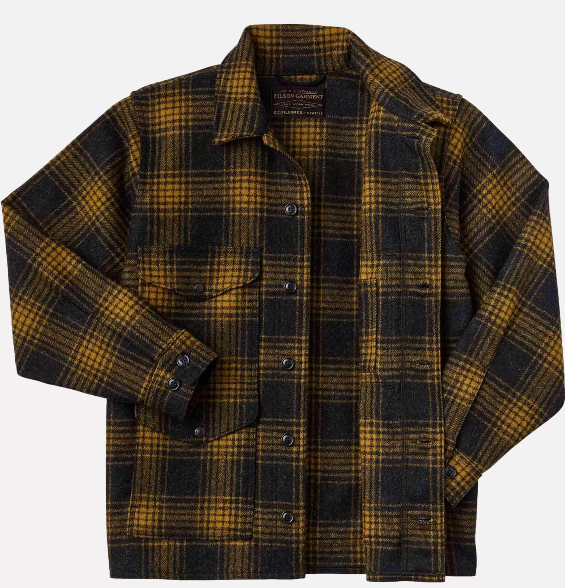 FILSON Coats & Jackets<Mackinaw Cruise Ochre