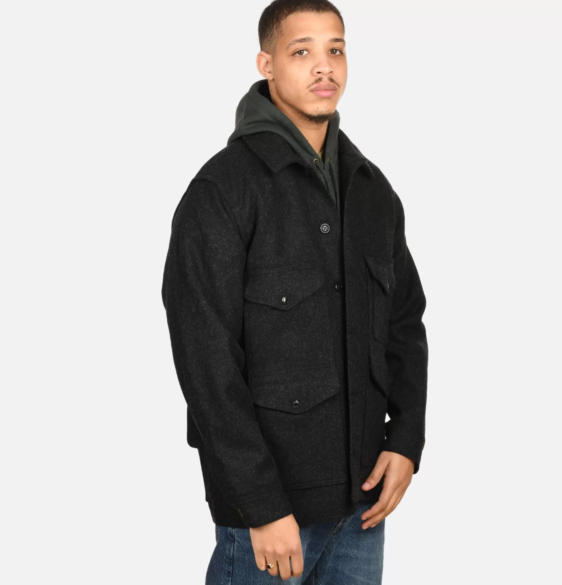 FILSON Coats & Jackets<Mackinaw Cruiser Charcoal