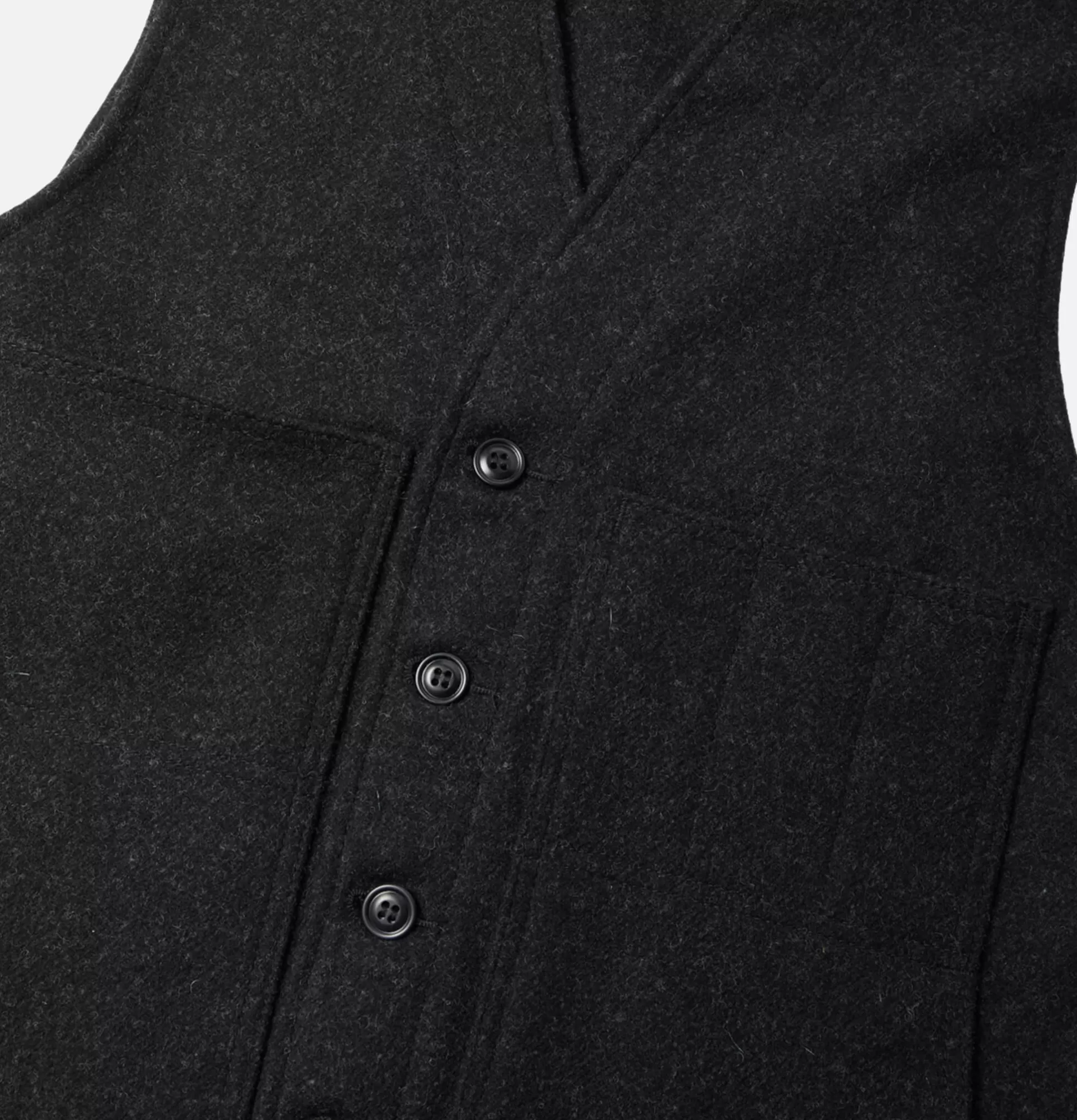 FILSON Coats & Jackets<Mackinaw Wool Vest Charcoal