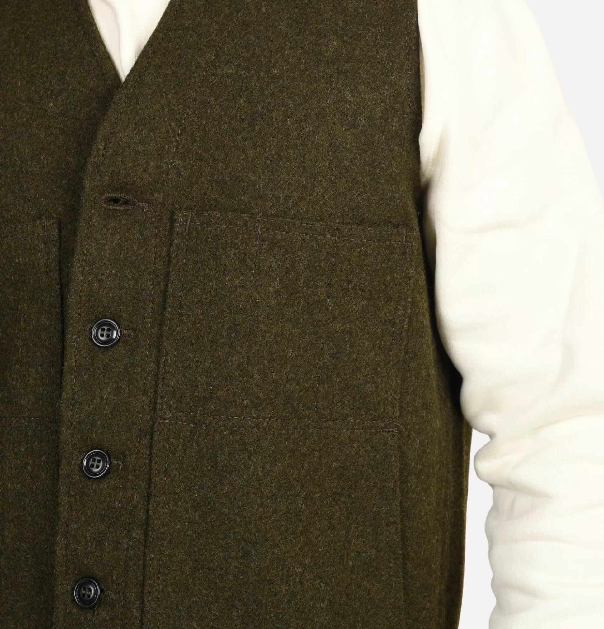 FILSON Coats & Jackets<Mackinaw Wool Vest Forest Green