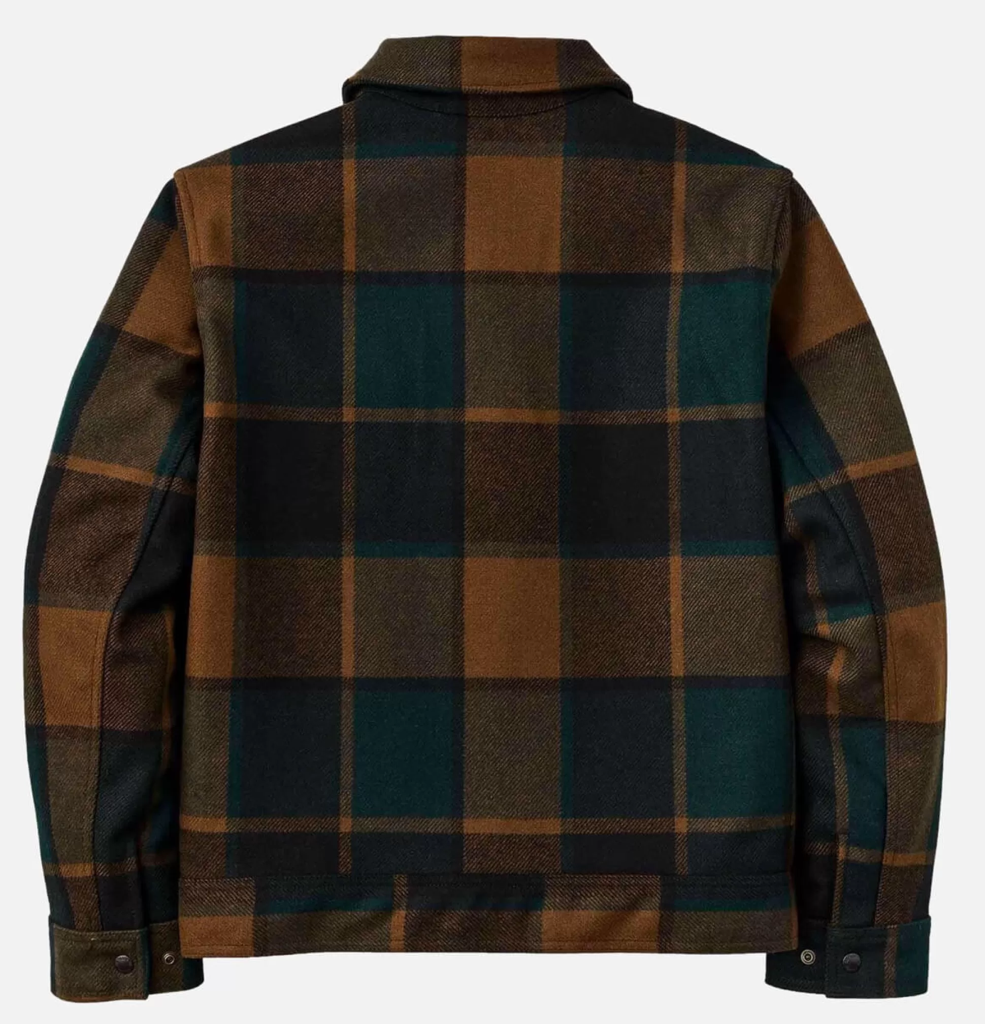 FILSON Coats & Jackets<Mackinaw Wool Work Plaid Green