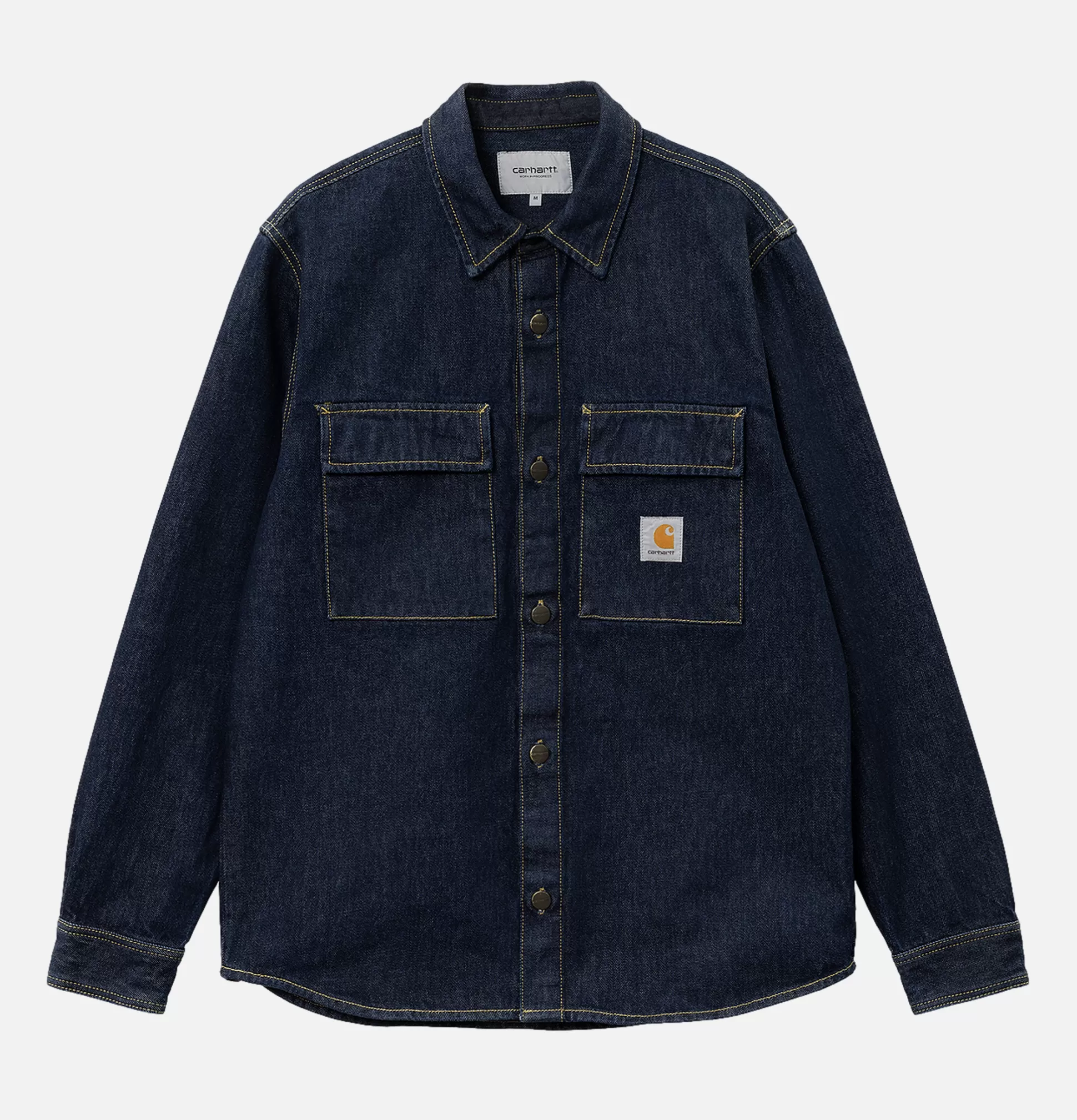 CARHARTT WIP Coats & Jackets<Manny Shirt Blue Rinsed