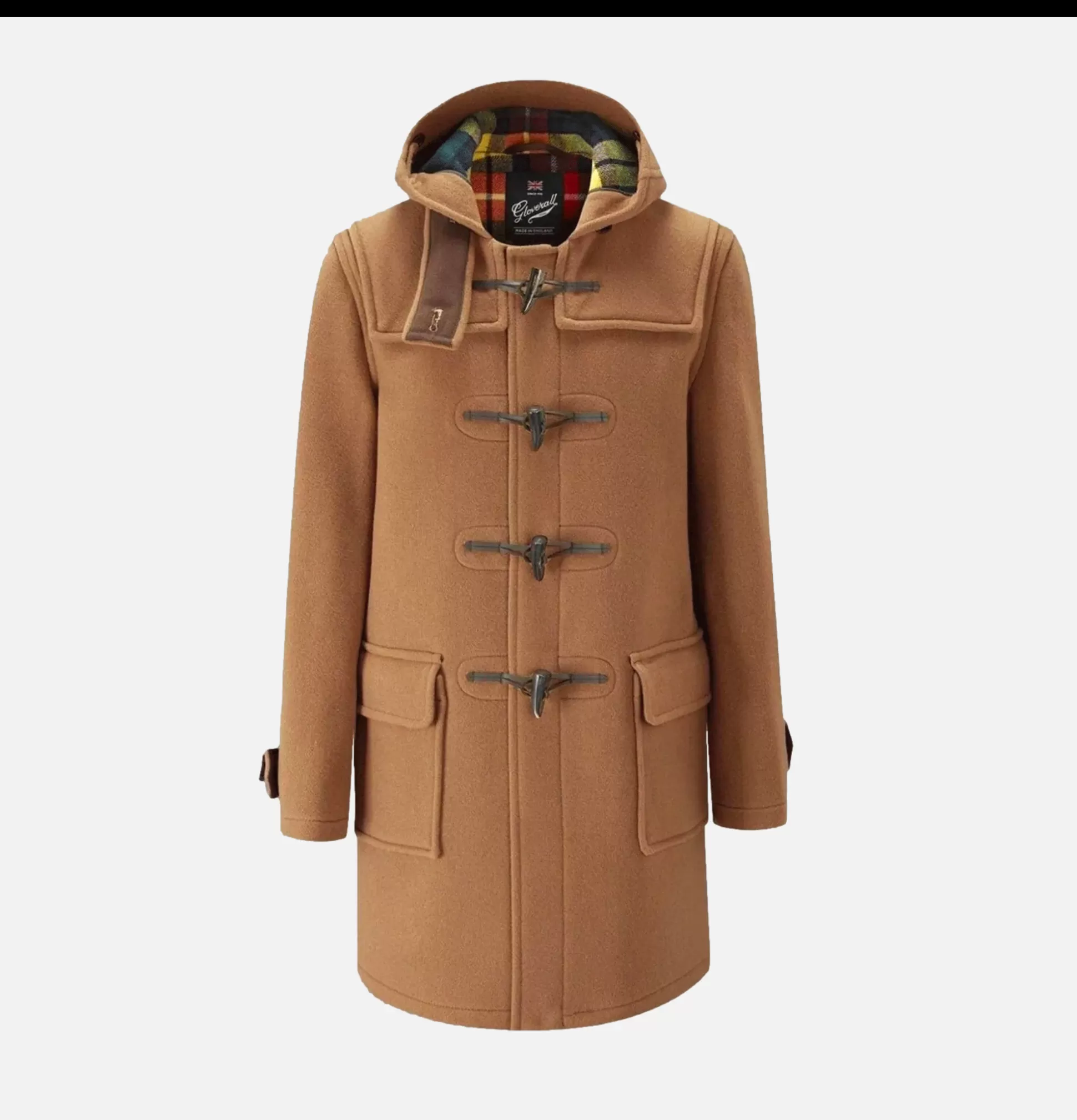 GLOVERALL Coats & Jackets<Morris Duffle Coat Camel Buchanan Jacket