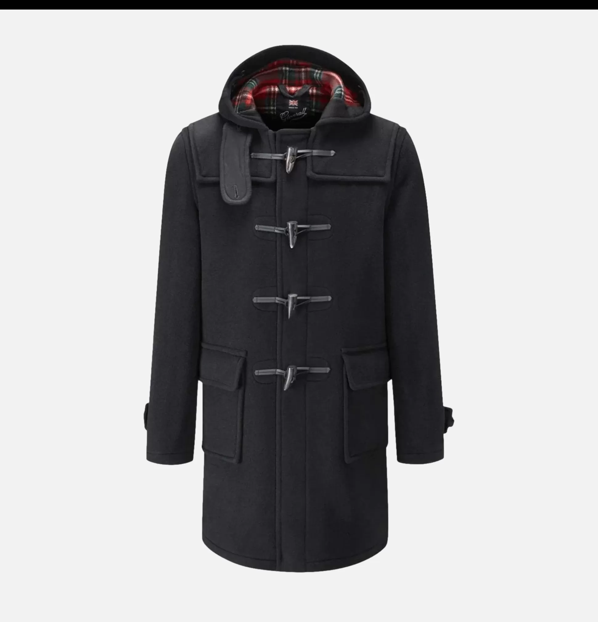 GLOVERALL Coats & Jackets<Morris Dufflecoat Blackstewart Jacket