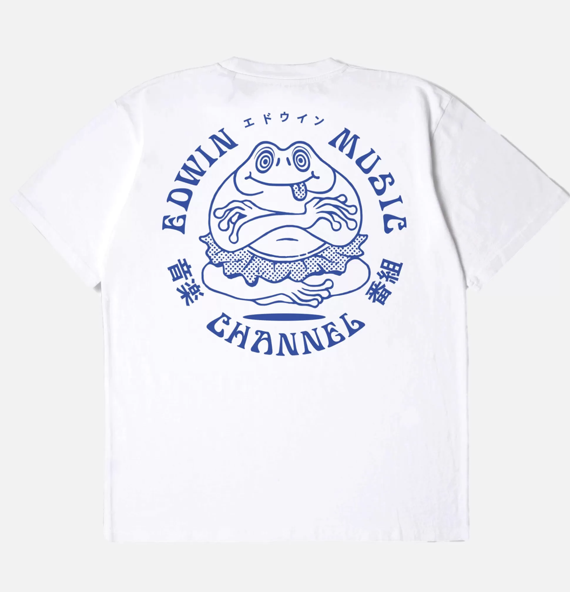 EDWIN T-Shirts<Music Channel T-Shirt White