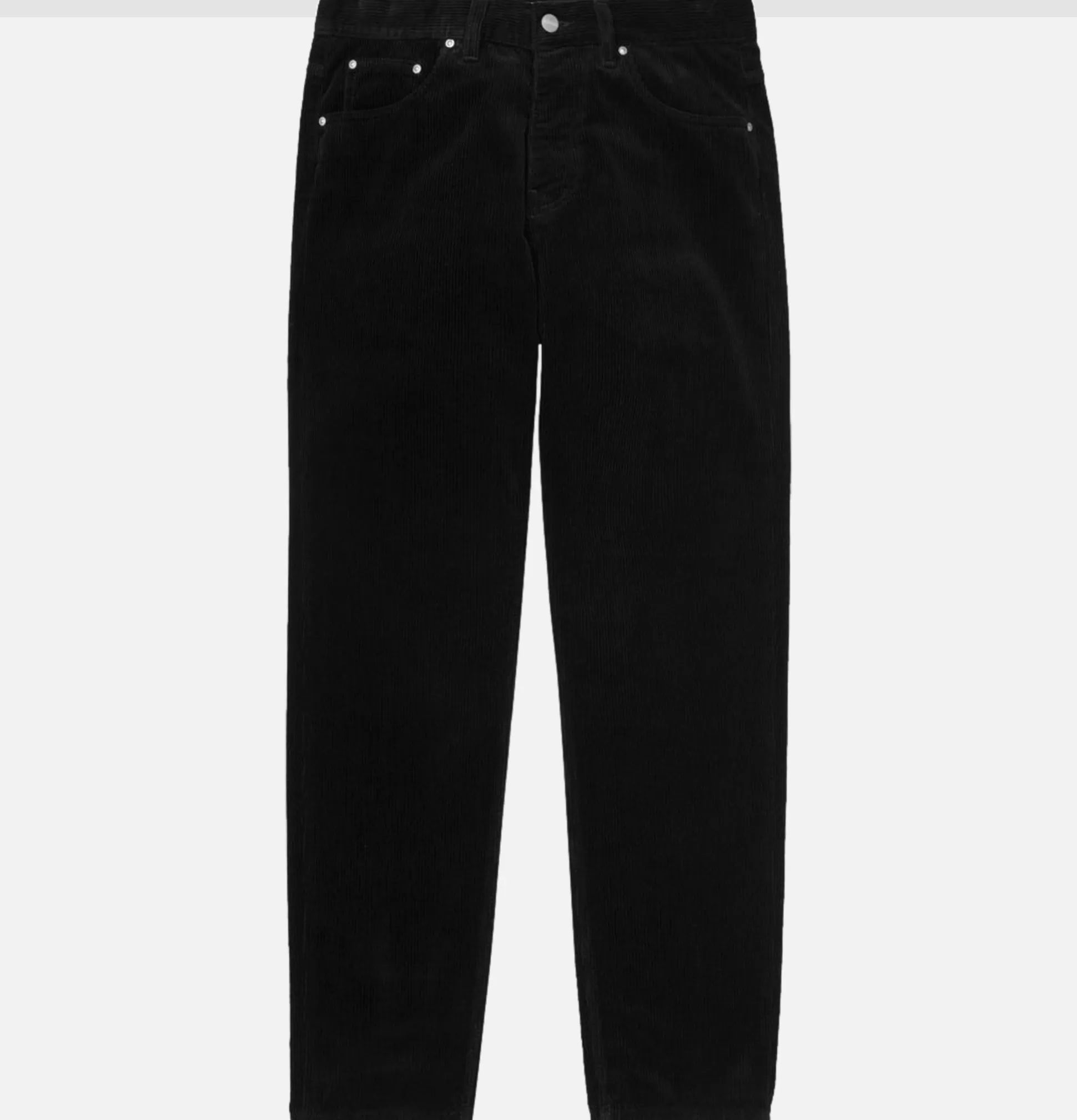 CARHARTT WIP Chinos<Newel Cord Pant Black