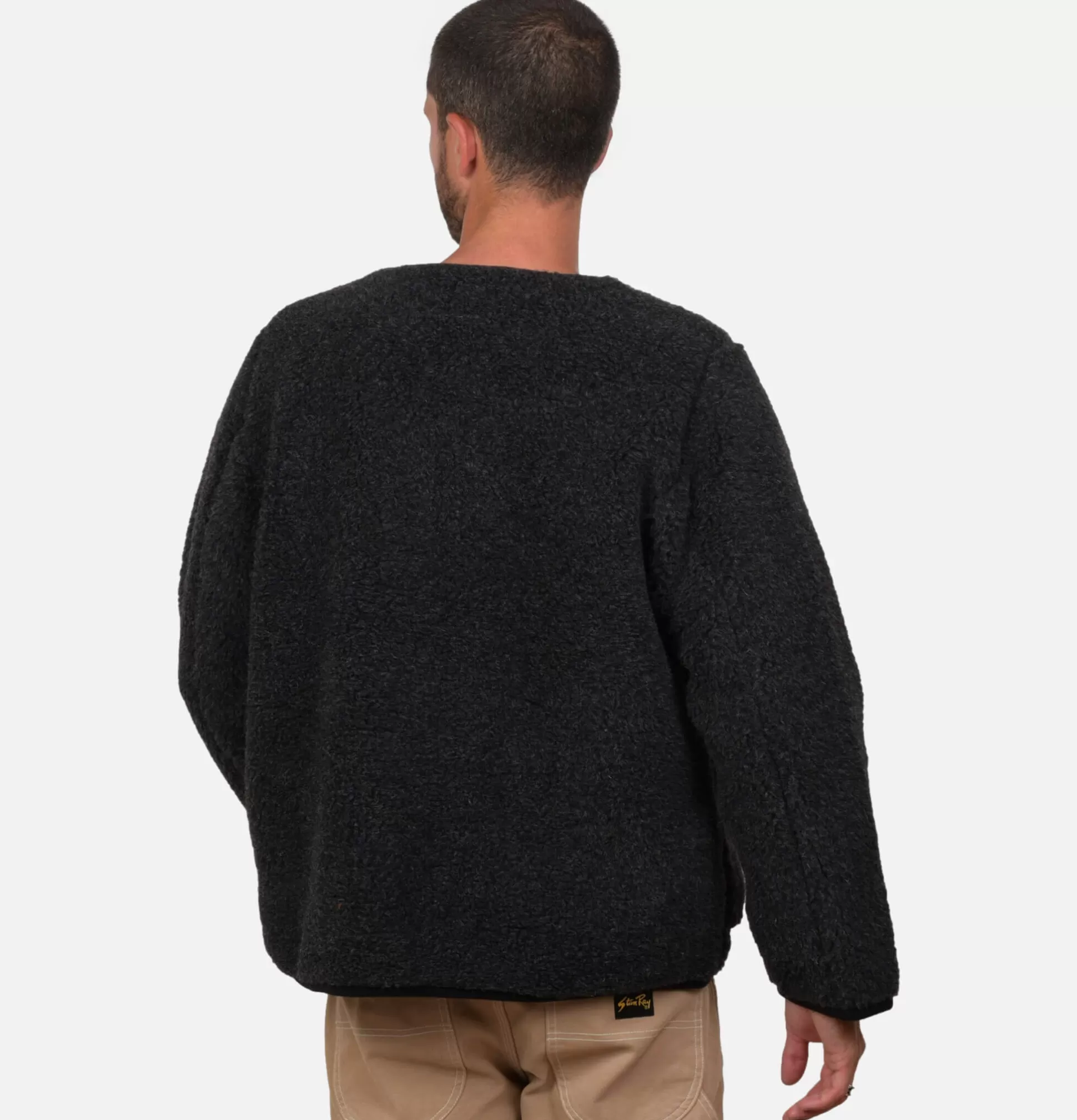 COLDBREAKER Sweatshirts & Fleeces<Nordeen Cardigan Black