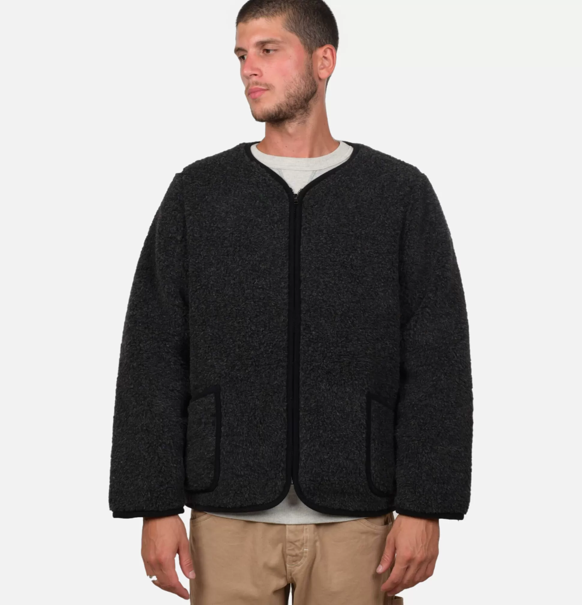 COLDBREAKER Sweatshirts & Fleeces<Nordeen Cardigan Black