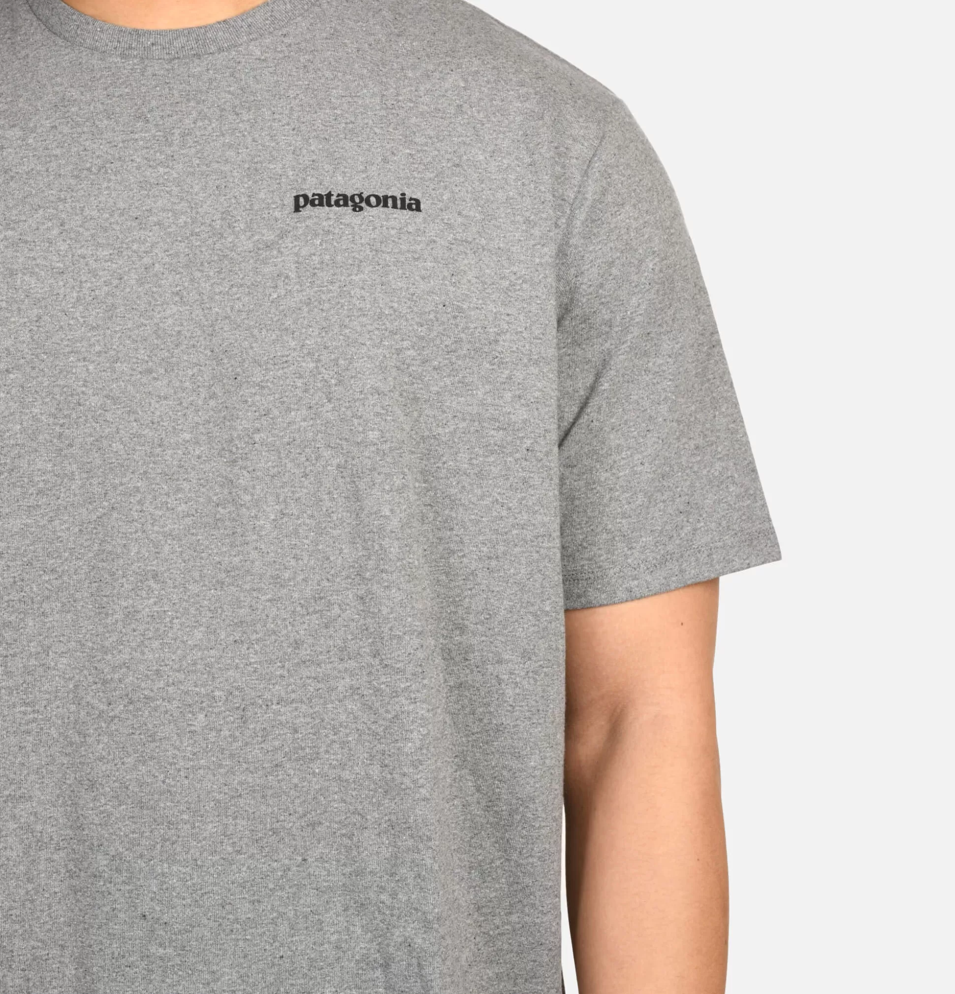 PATAGONIA T-Shirts<P-6 Logo T-Shirt Gravel Heather