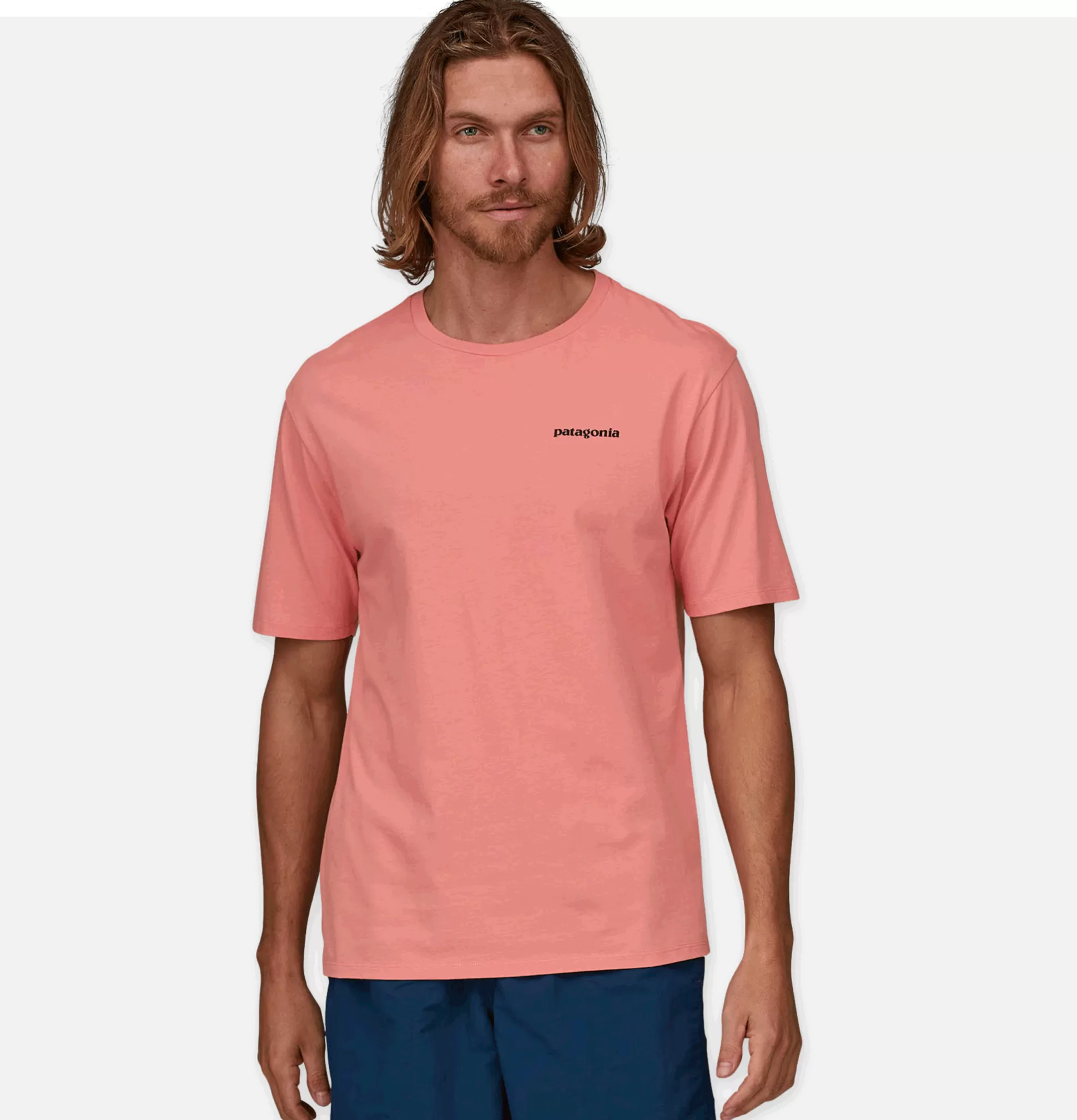 PATAGONIA T-Shirts<P6 Mission Sunfade Pink