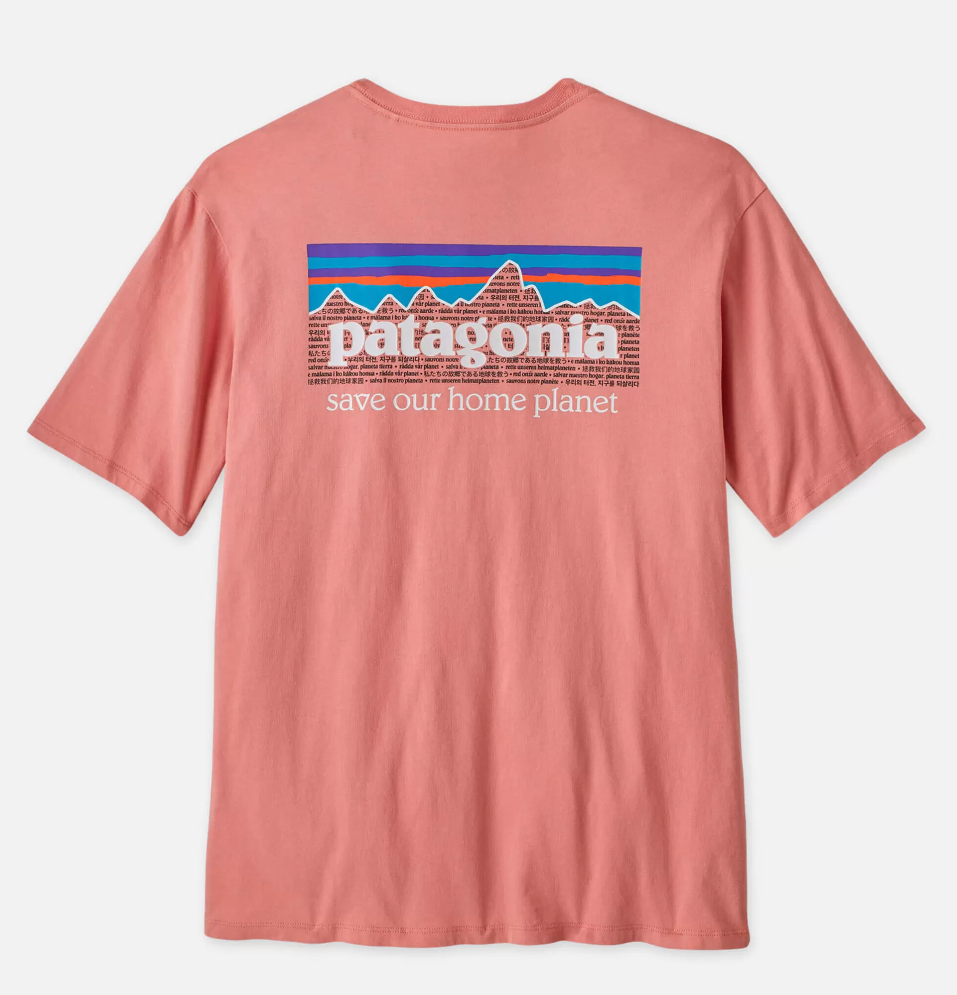 PATAGONIA T-Shirts<P6 Mission Sunfade Pink