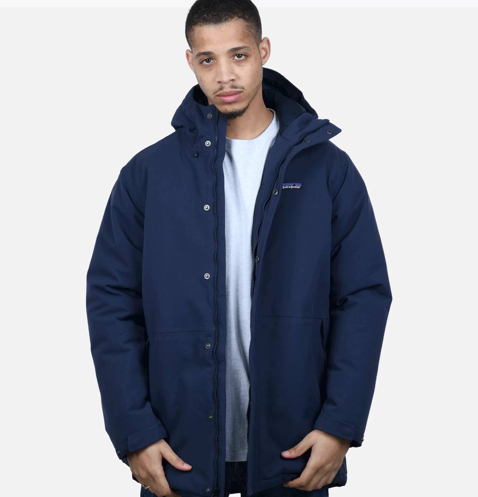 PATAGONIA Coats & Jackets<Parka Lone Mountain Navy