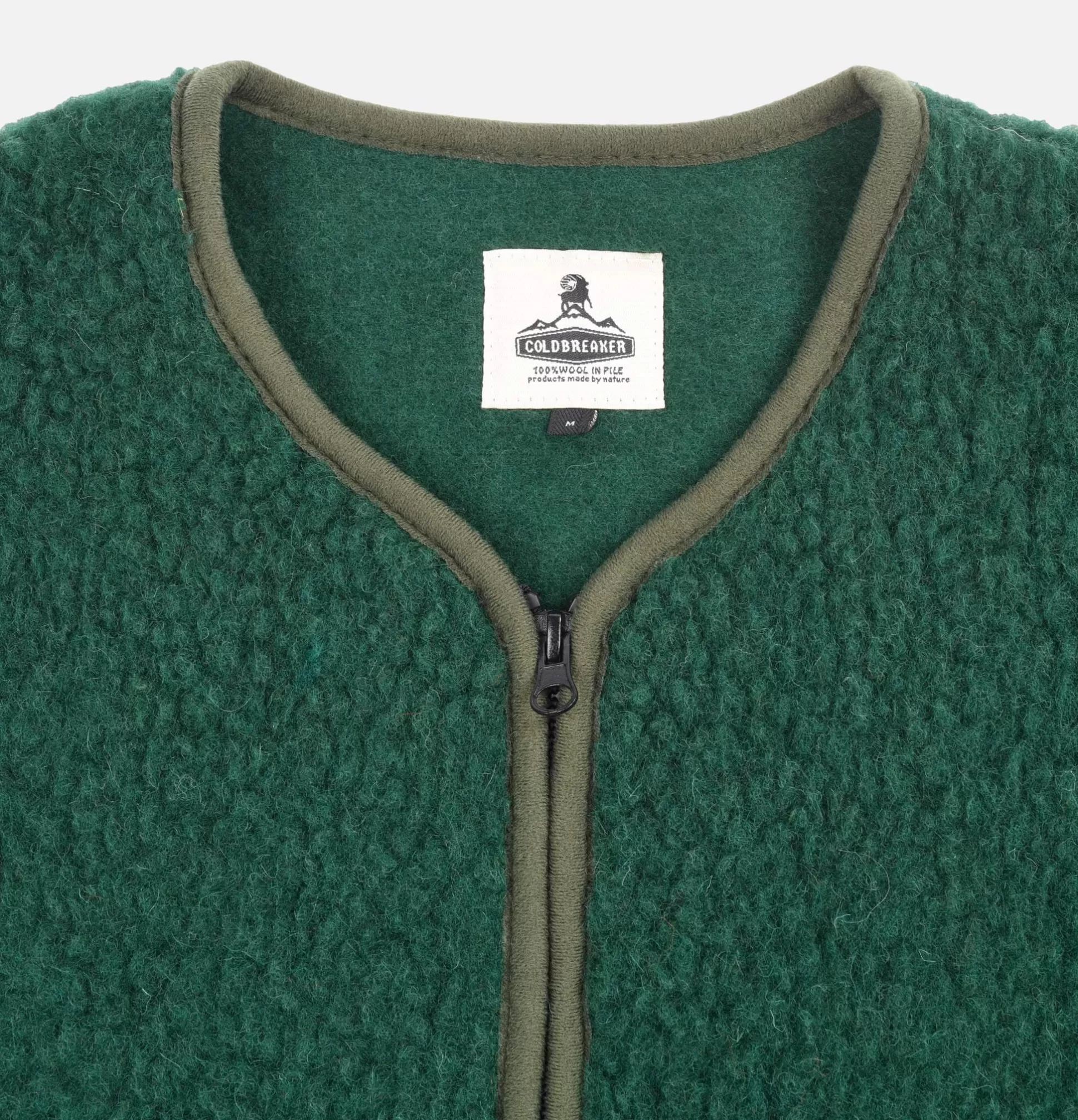 COLDBREAKER Sweatshirts & Fleeces<Pepitco Vest Dark Green