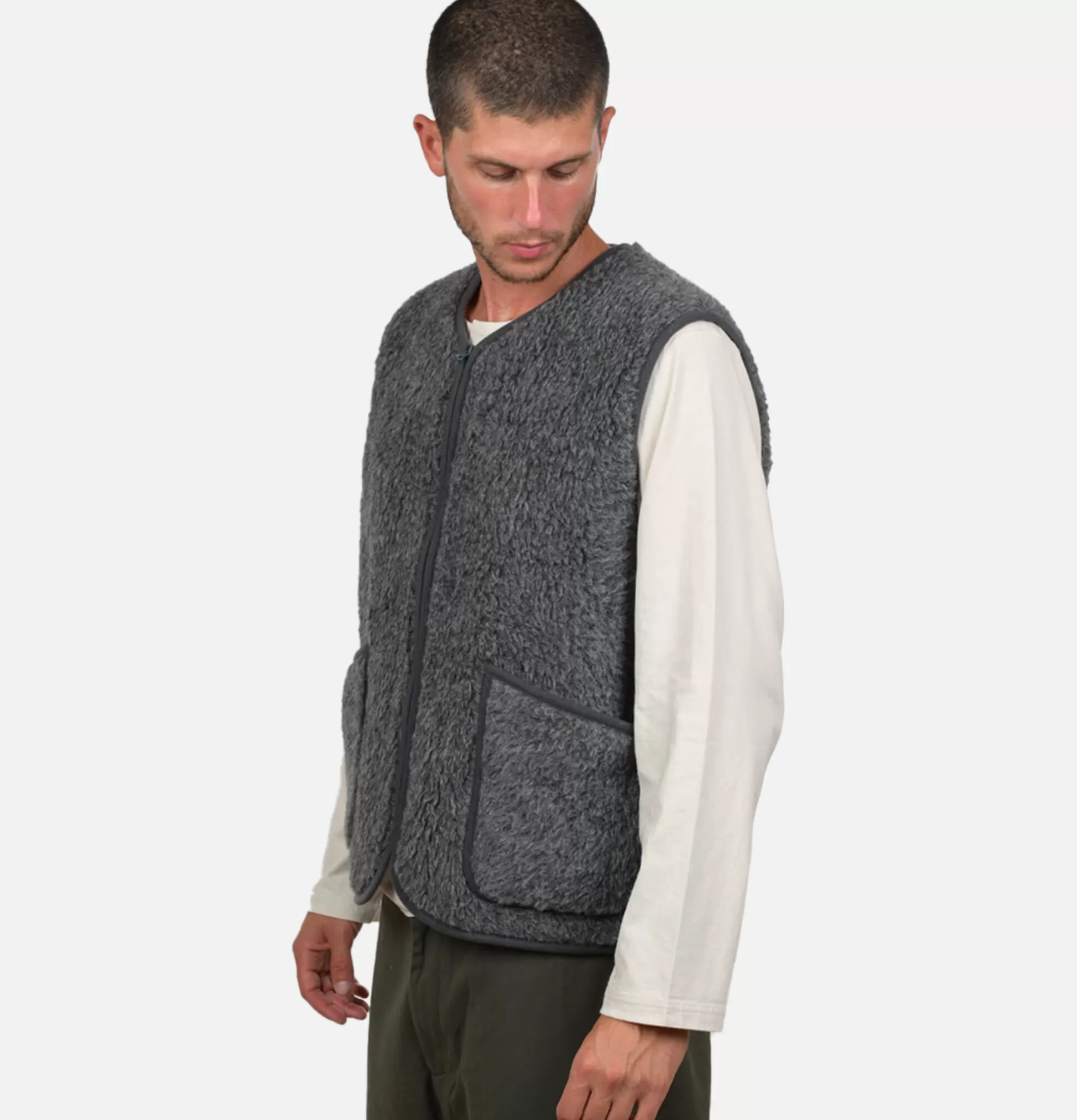 COLDBREAKER Sweatshirts & Fleeces<Pepitco Vest Graphite