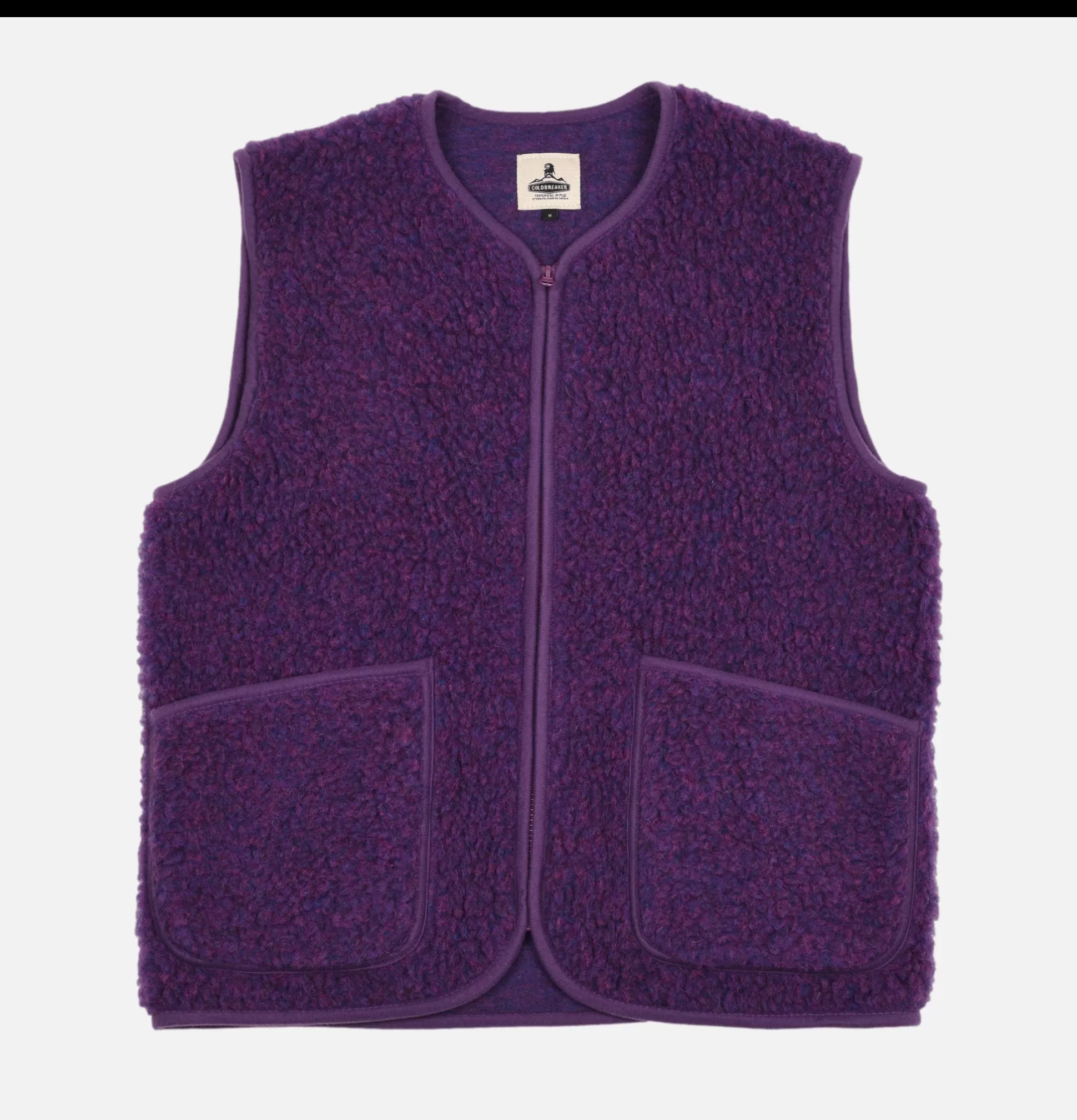 COLDBREAKER Sweatshirts & Fleeces<Pepitco Vest Purple