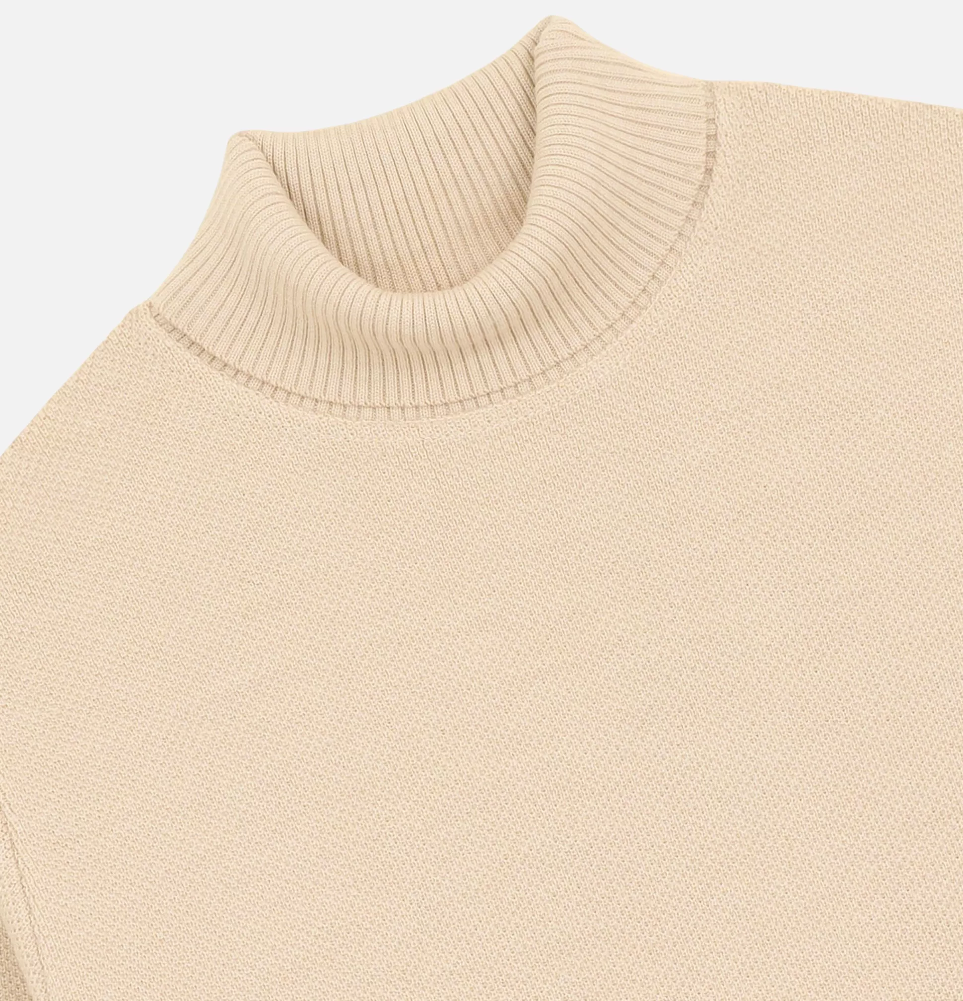 NITTO KNITWEAR Knitwear<Pull Col Roule Youri Natural