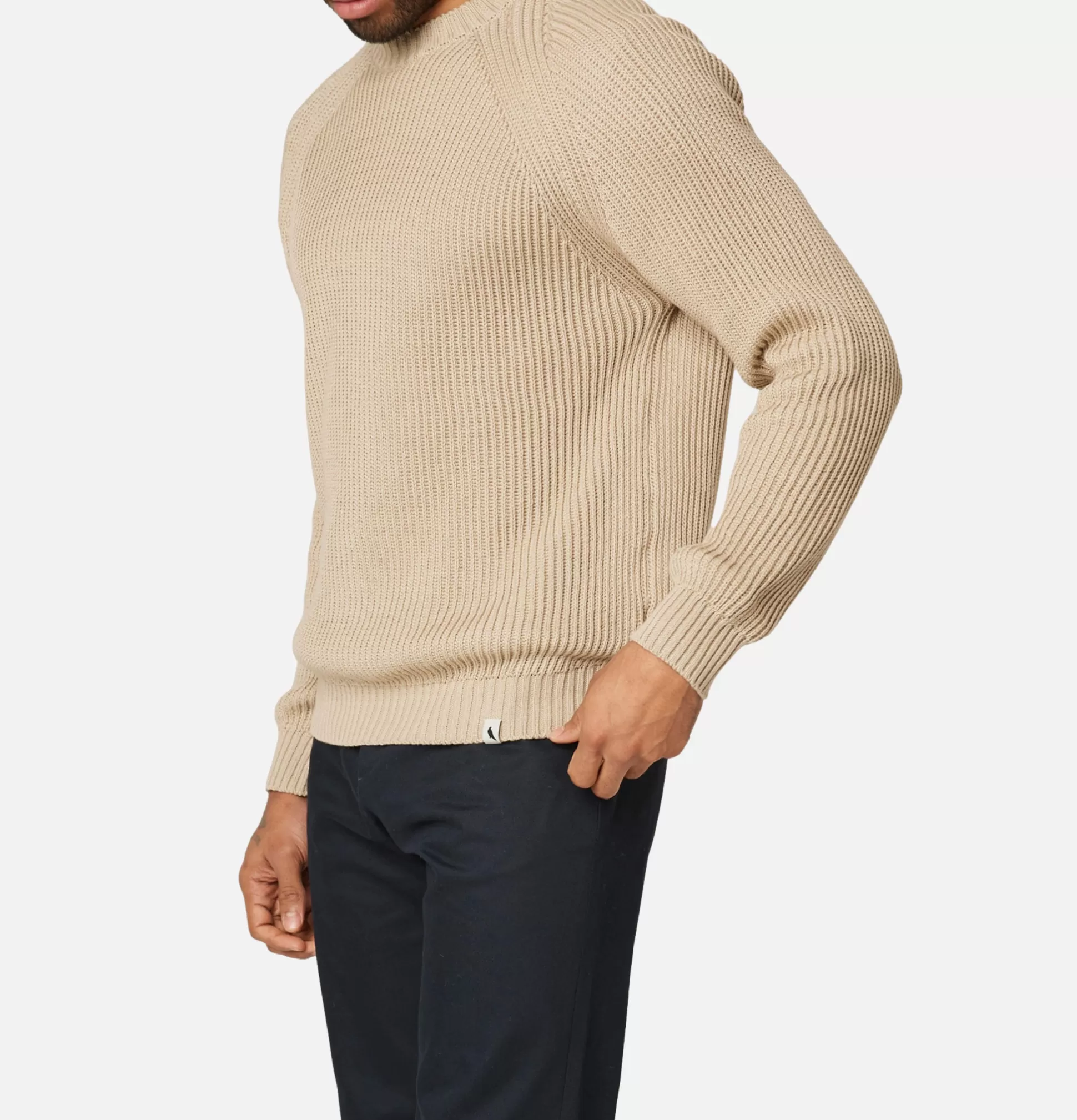 PEREGRINE Knitwear<Pull Harry Oatmeal