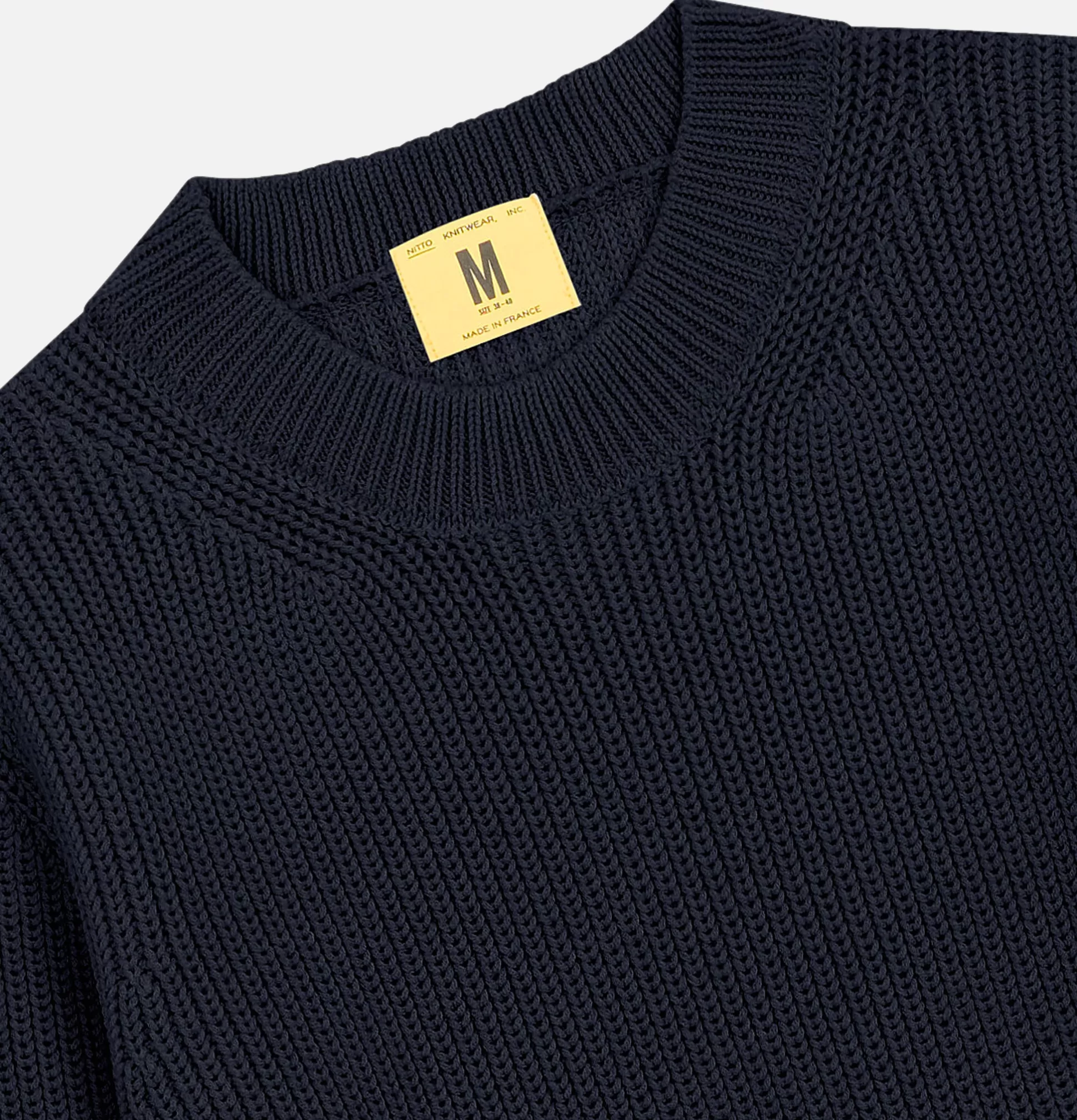 NITTO KNITWEAR Knitwear<Pull Vasken Col Rond Navy