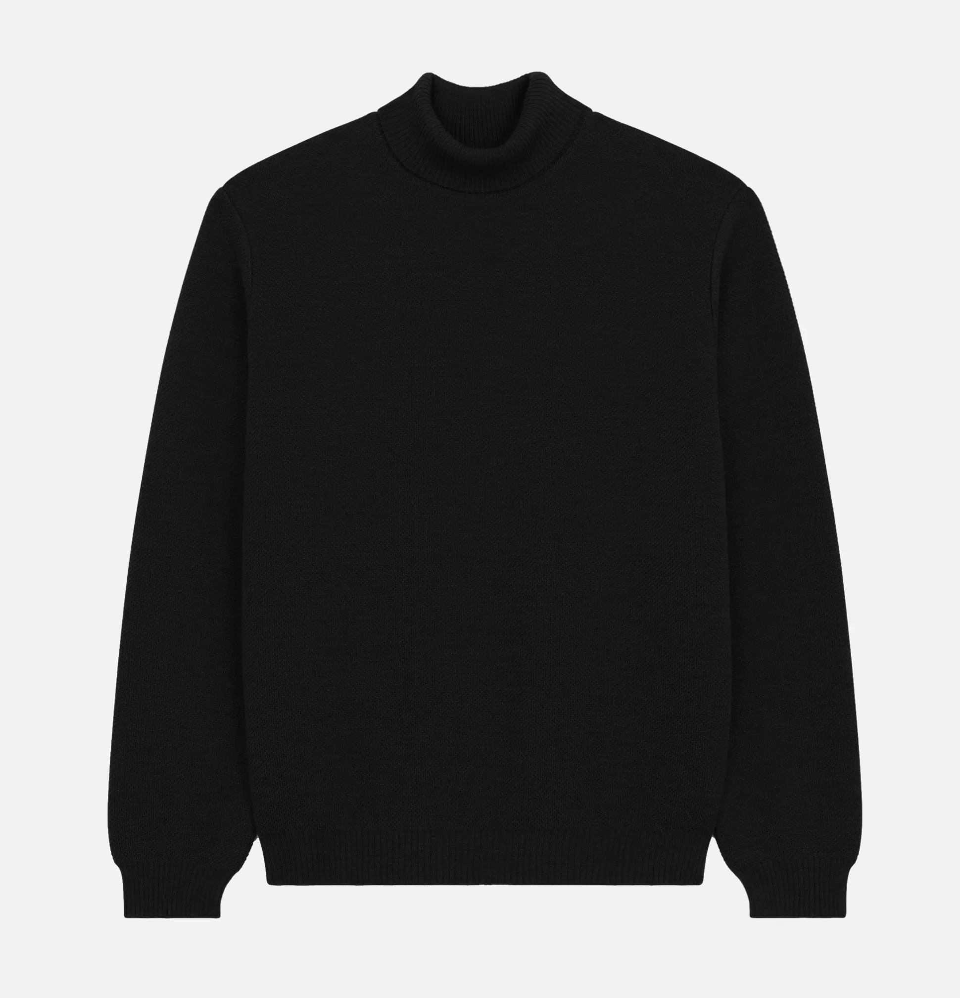 NITTO KNITWEAR Knitwear<Pull Youri Col Roule Black