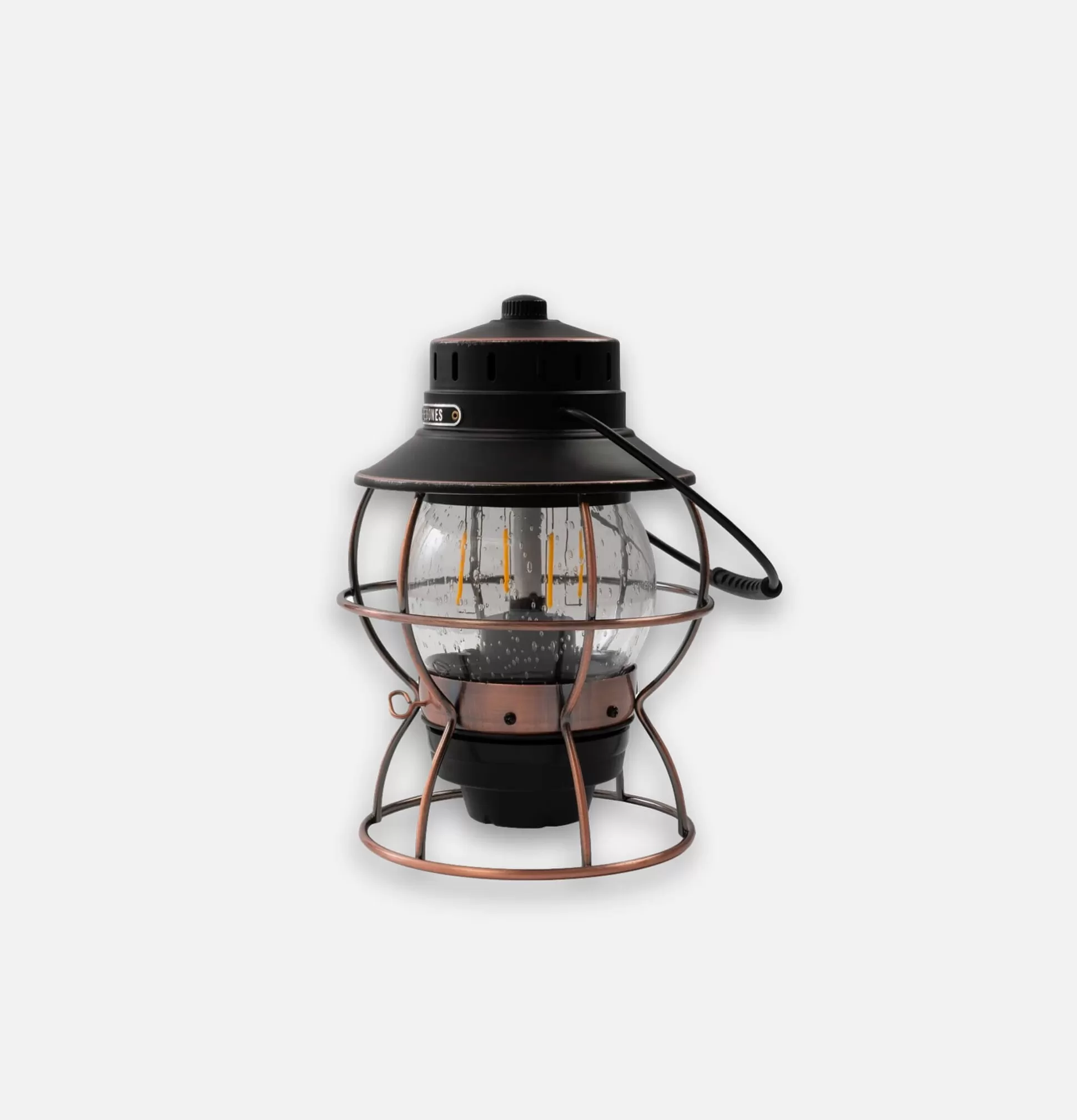 BAREBONES Outdoor<Railroad Lantern Bronze Usb