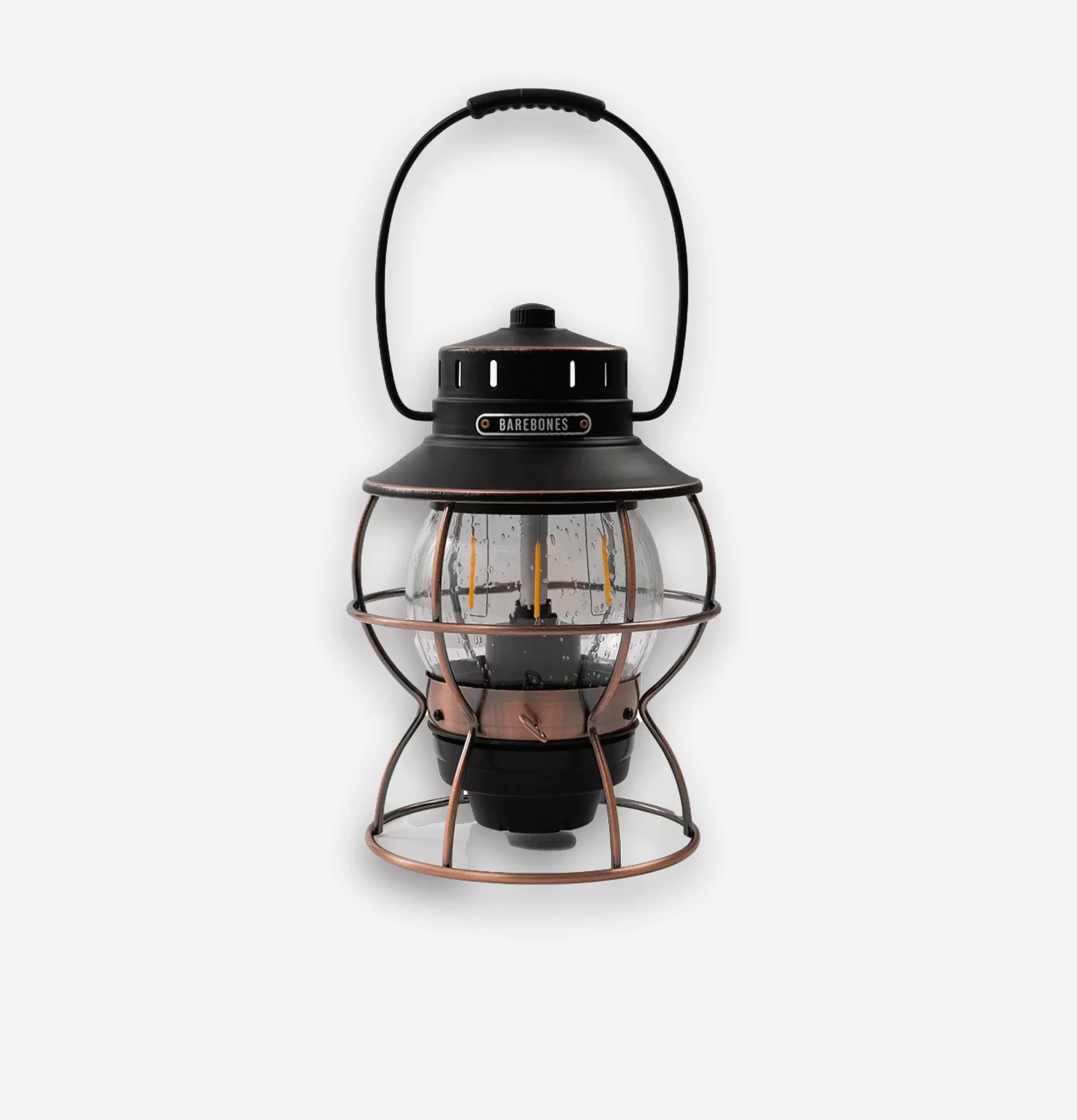 BAREBONES Outdoor<Railroad Lantern Bronze Usb