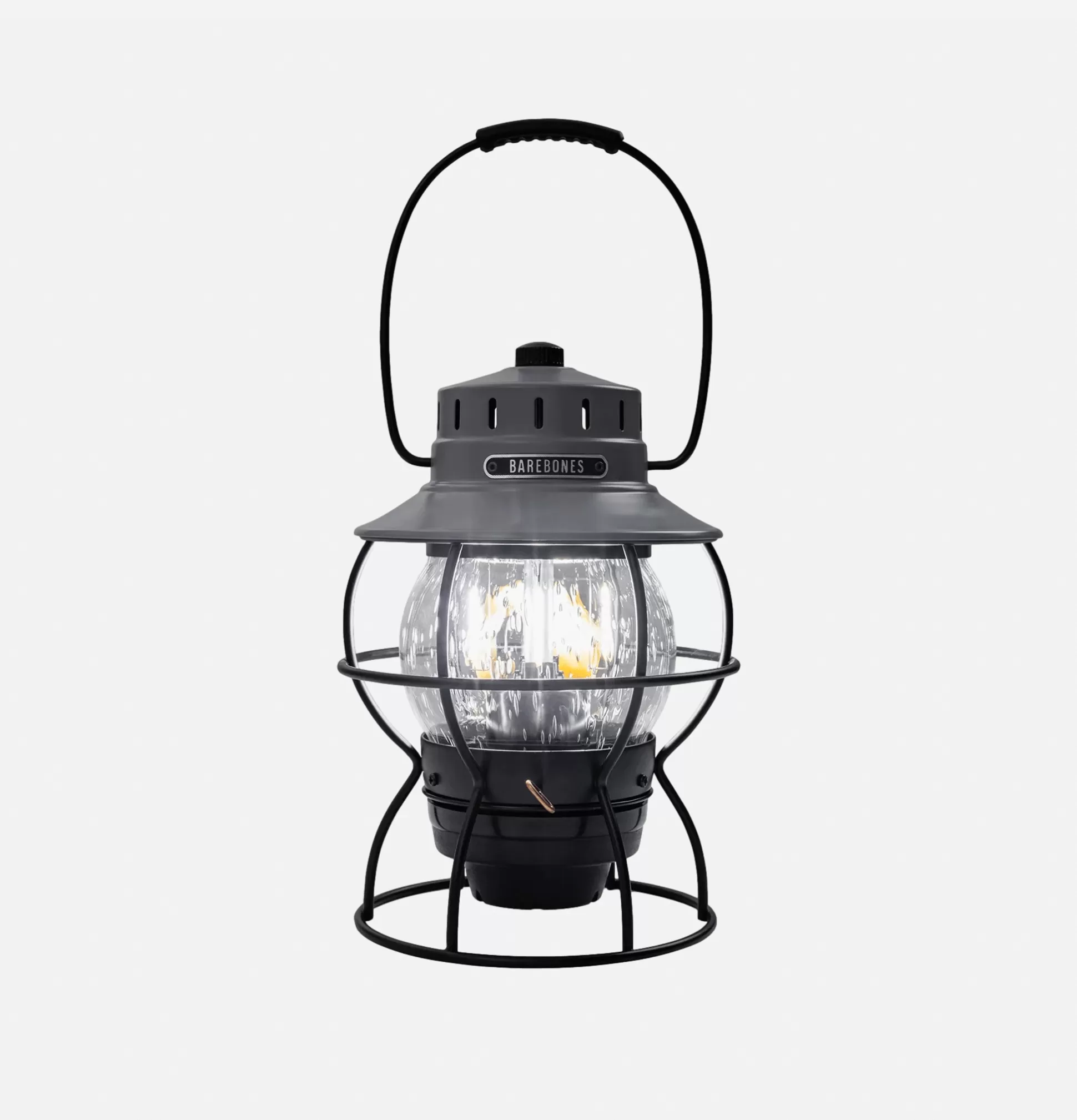 BAREBONES Outdoor<Railroad Lantern Grey