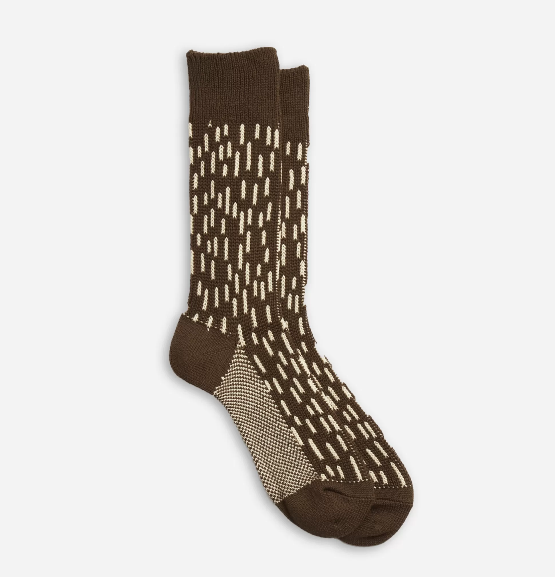 ROTOTO Socks<Raindrop Socks Brown