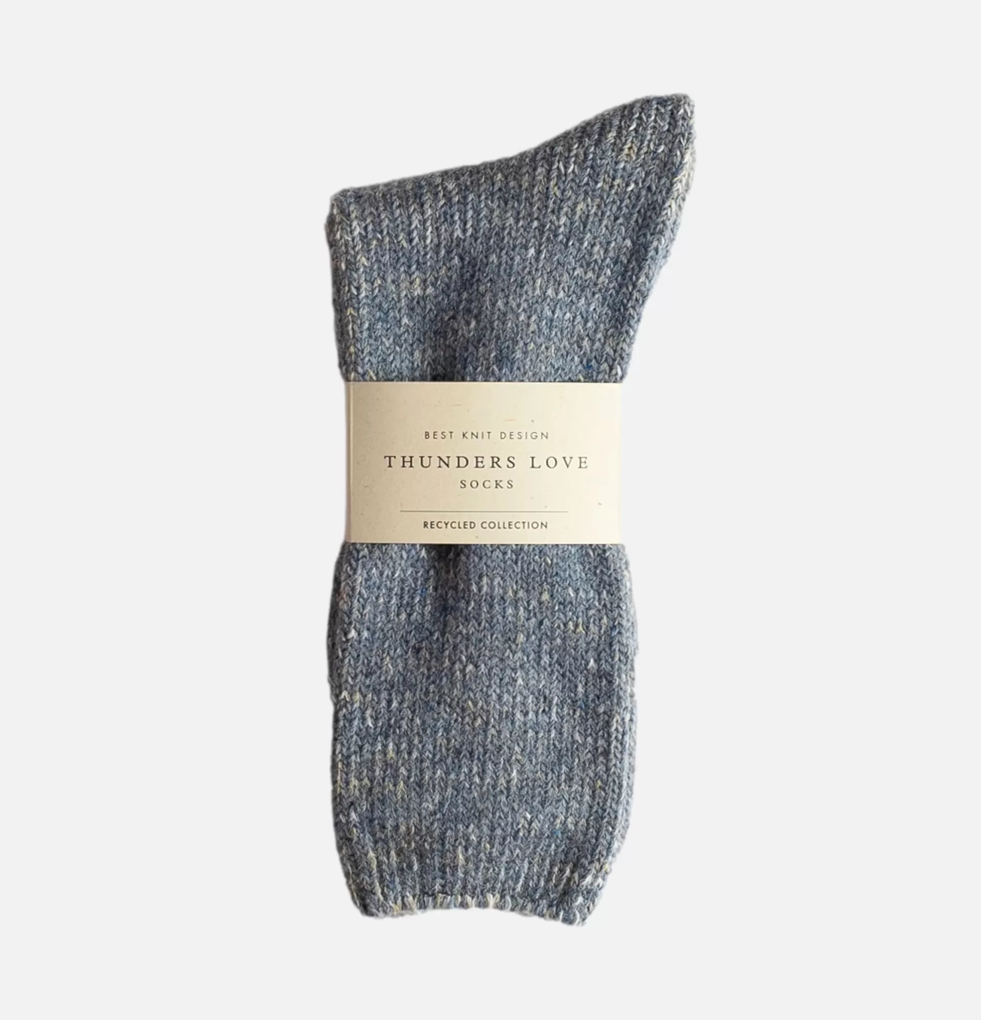 THUNDERS LOVE Socks<Recycled Wool Socks Blue