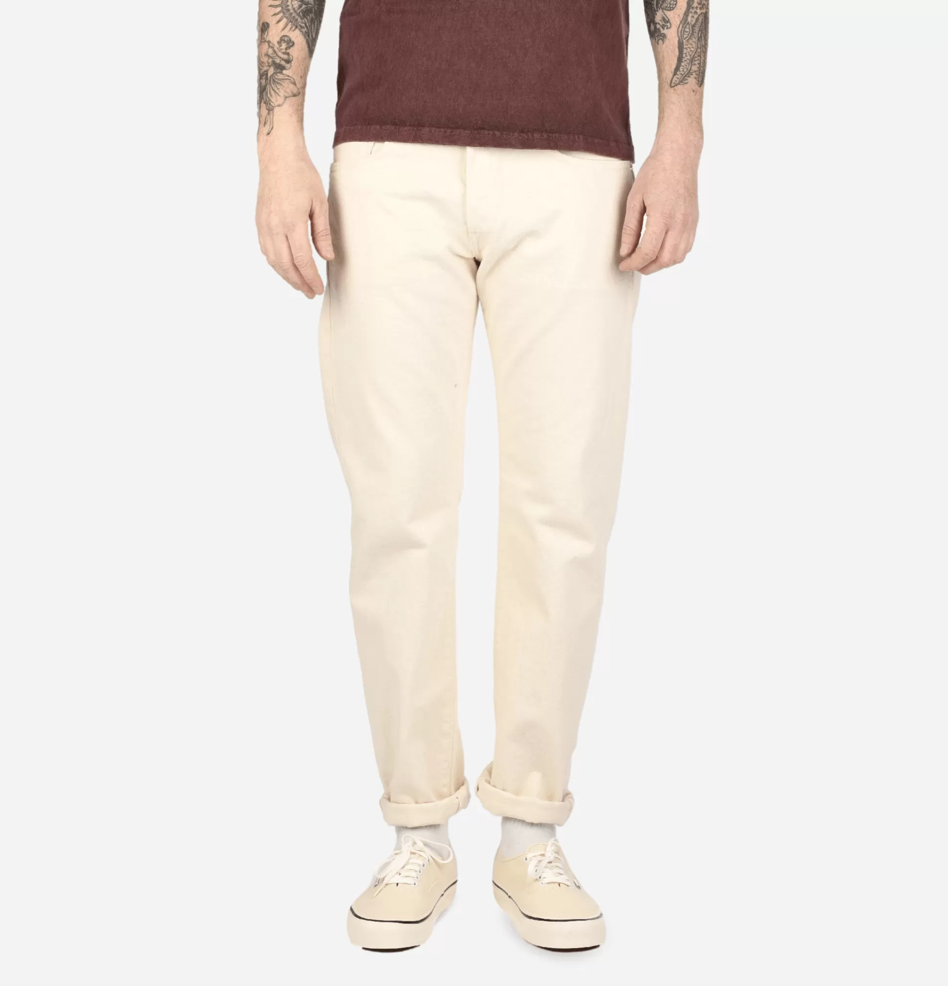 EDWIN Jeans<Regular Tapered Jeans Natural