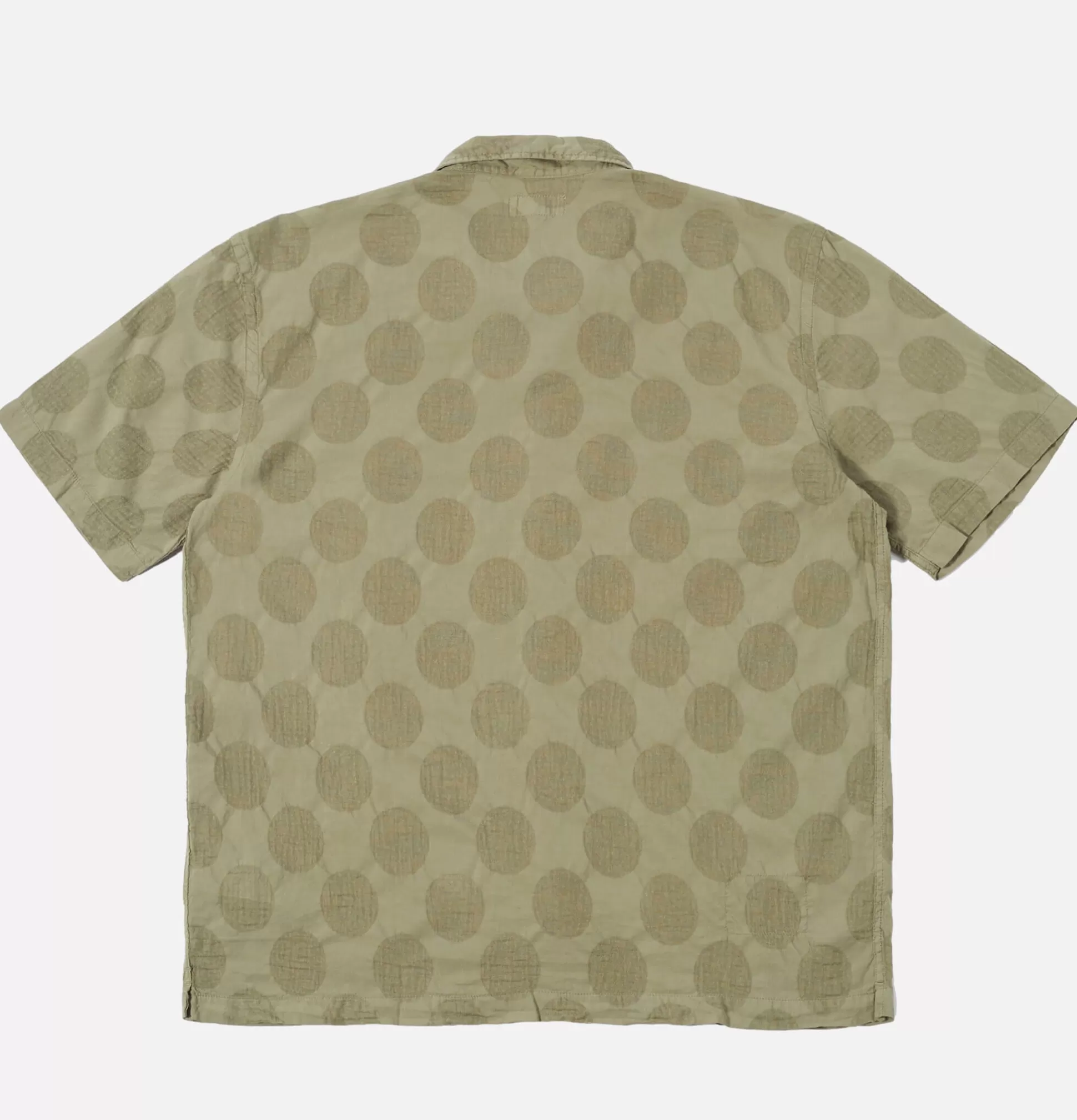 UNIVERSAL WORKS Shirts & Polos<Road Shirt Dot Olive