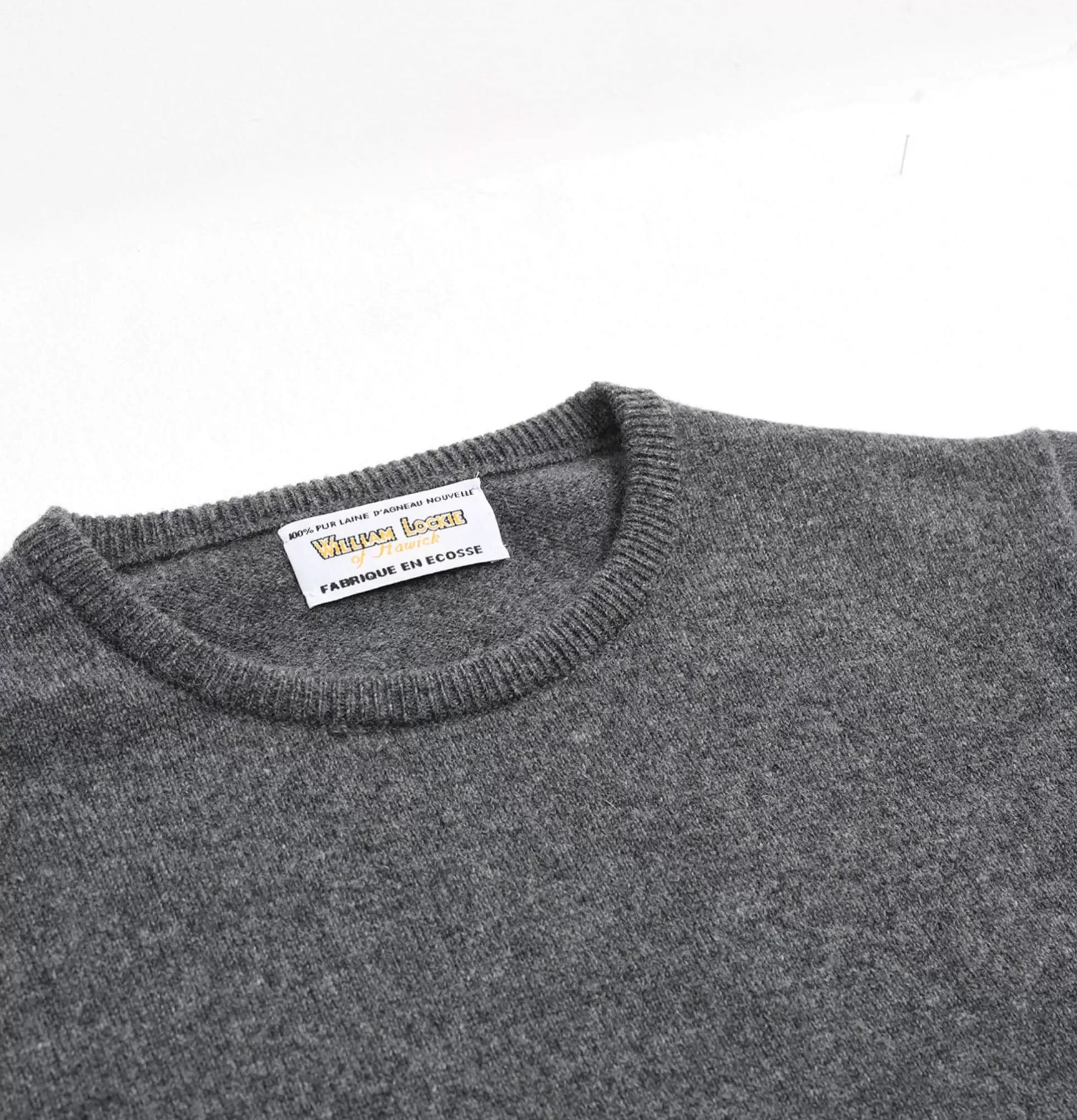 WILLIAM LOCKIE Knitwear<Round Neck Pullover Cliff