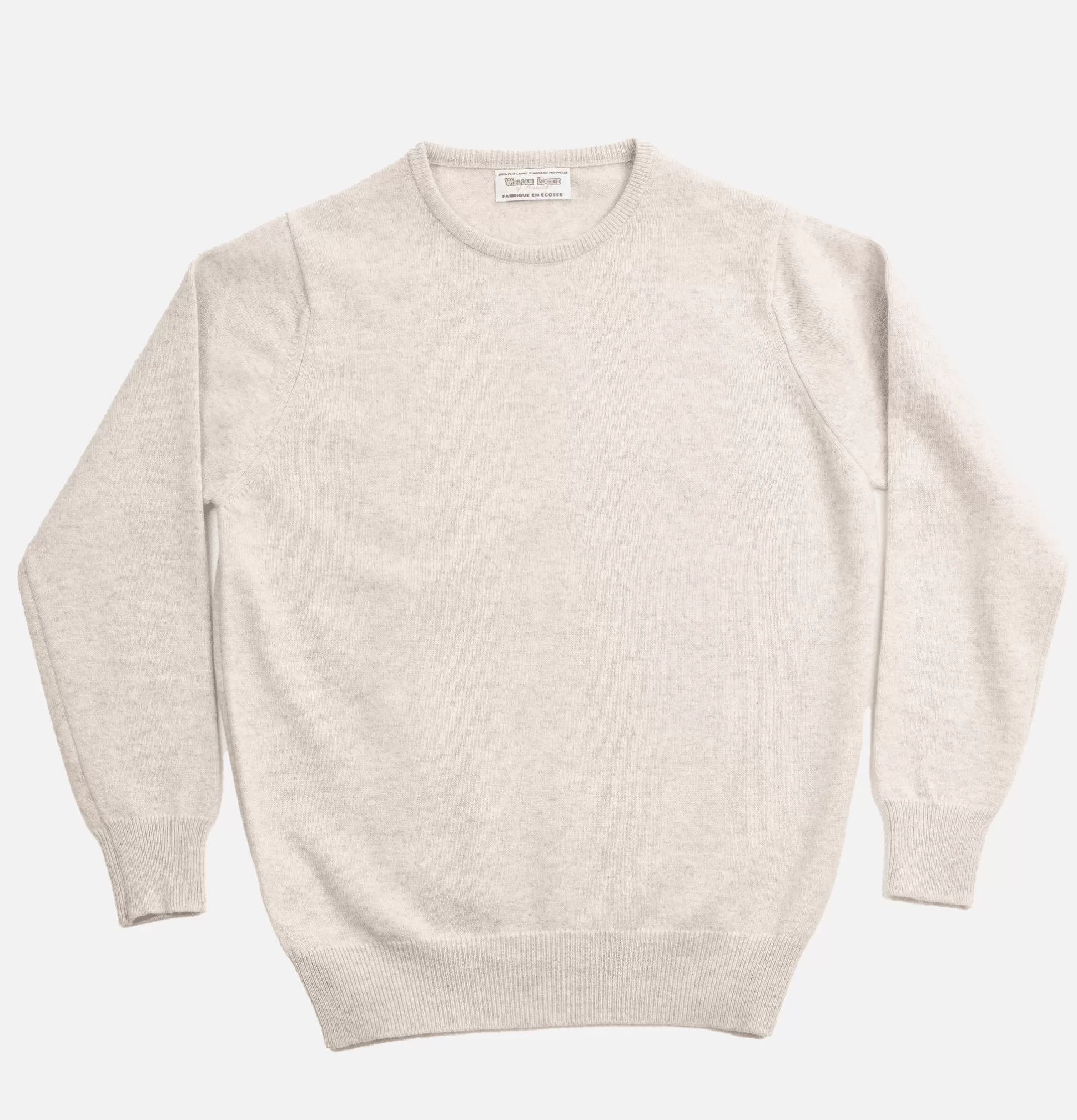 WILLIAM LOCKIE Knitwear<Round Neck Pullover Linen