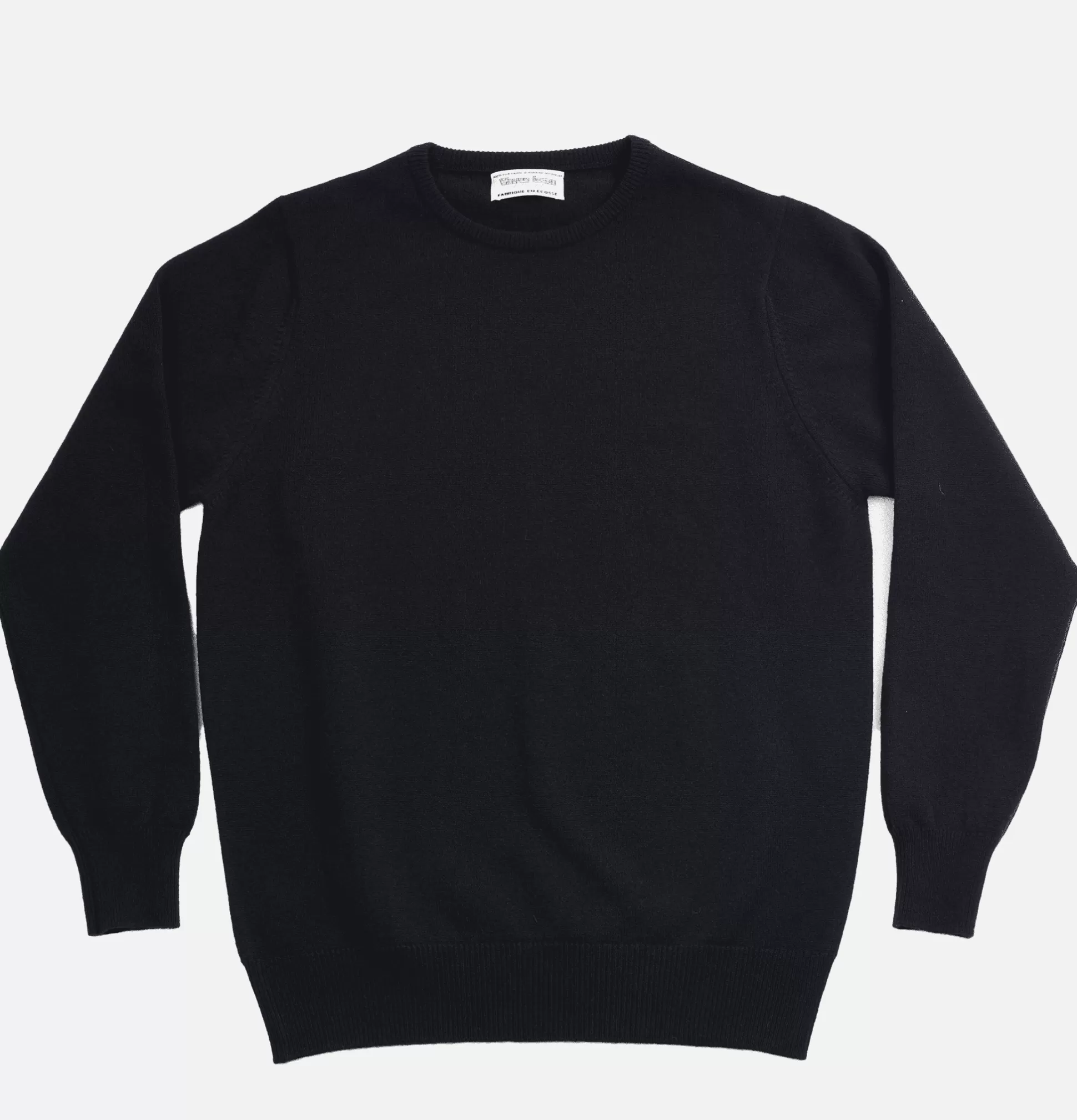 WILLIAM LOCKIE Knitwear<Round Neck Pullover Navy