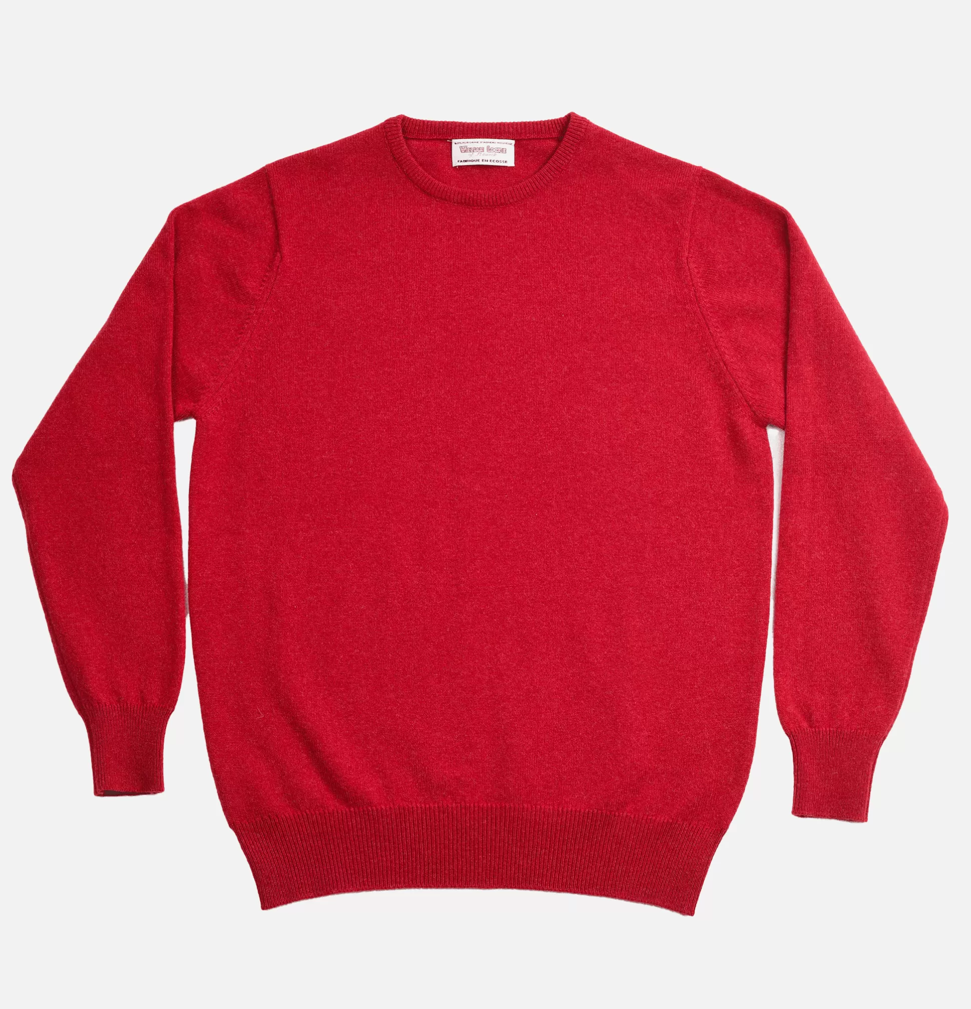 WILLIAM LOCKIE Knitwear<Round Neck Pullover Poppy Mix